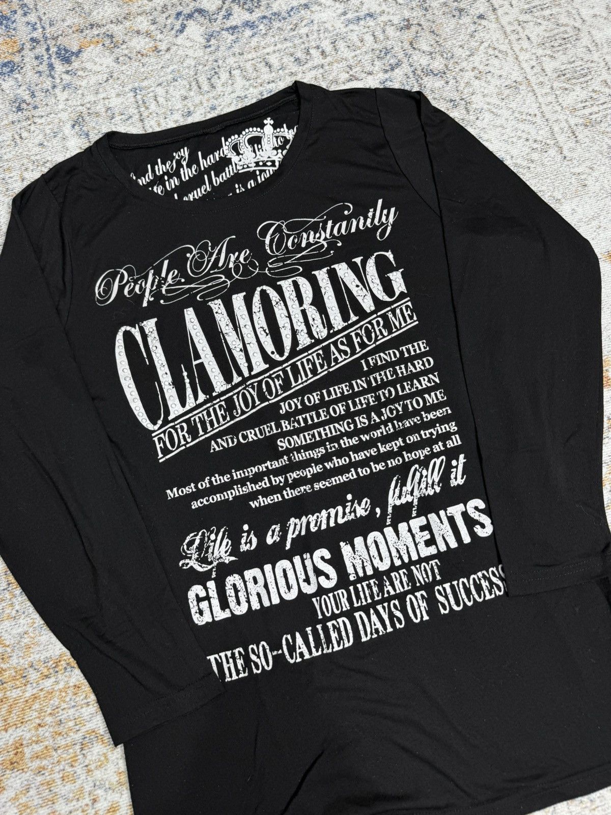 Hysteric Glamour Glamouring ifsix style long sleeve Size US M / EU 48-50 / 2 - 2 Thumbnail
