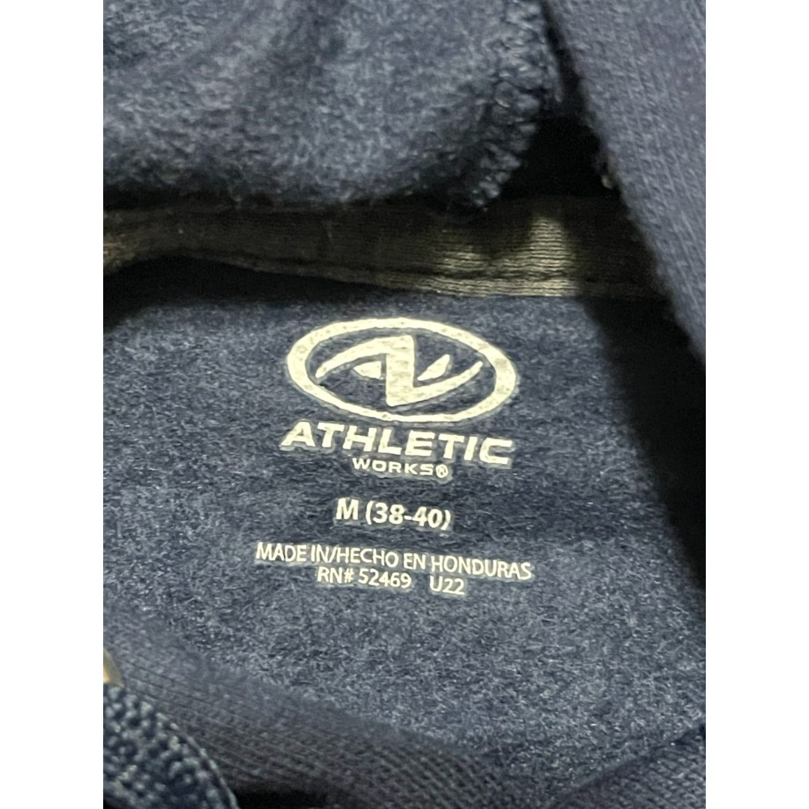 Athletic Works Athletic Works Hoodie Mens Size M Blue Pullover Drawstring NWT Regular; Hooded Sweatshirt, Solid Pattern, Long Sleeve Size US M / EU 48-50 / 2 - 7 Thumbnail