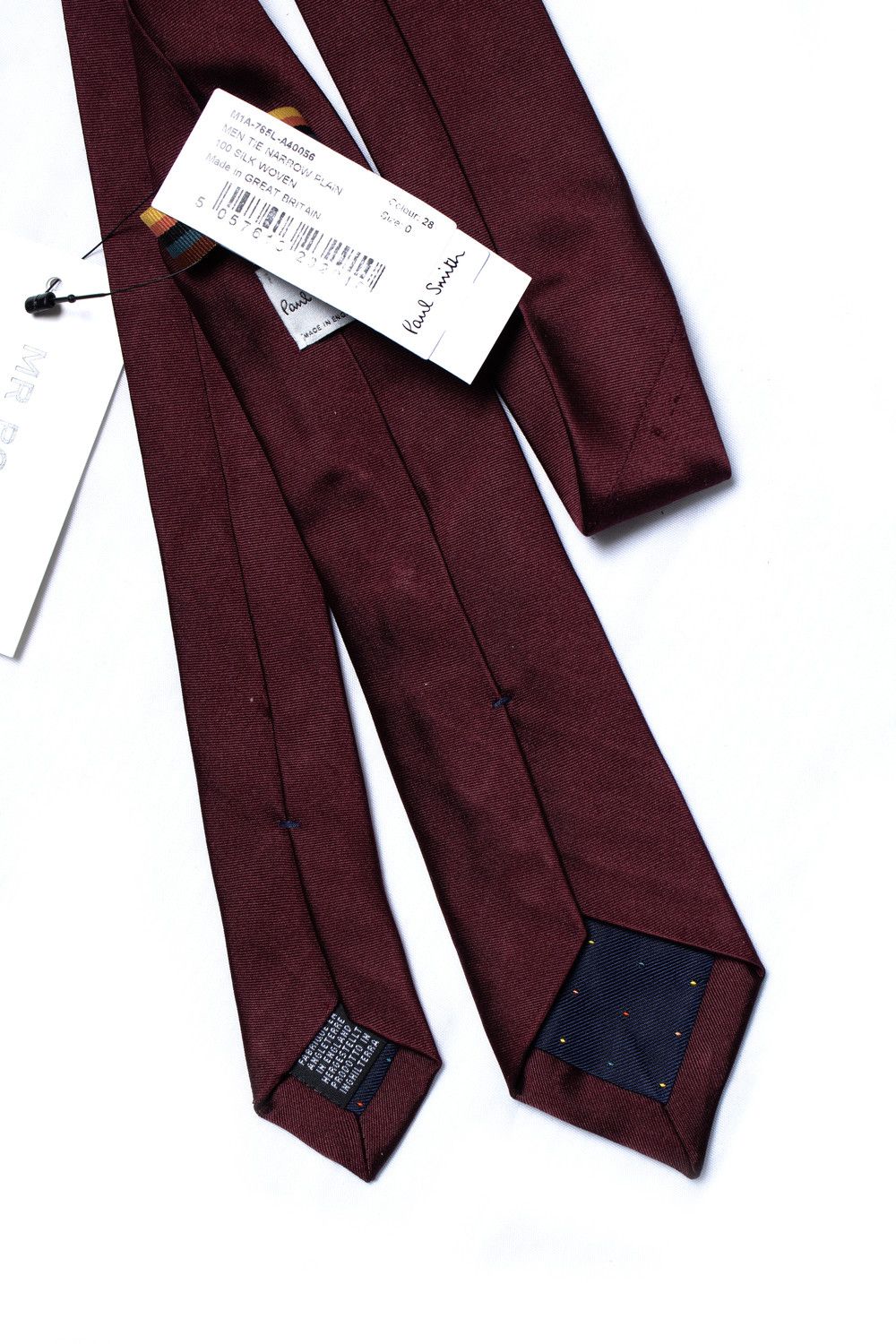 Paul Smith Paul Smith, Tie in burgundy Size ONE SIZE - 3 Thumbnail