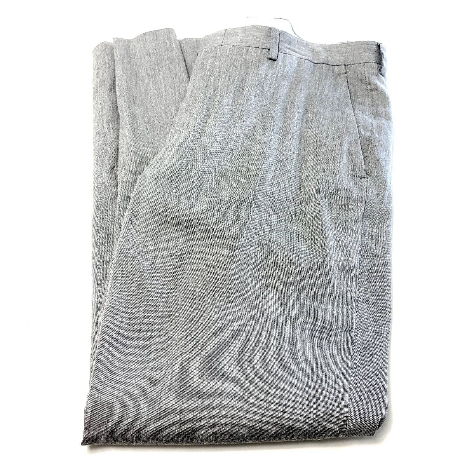 J.Crew J Crew Ludlow Cotton 2 Button 2 Piece Suit 38R Gray Sharkski Size 38R - 3 Thumbnail