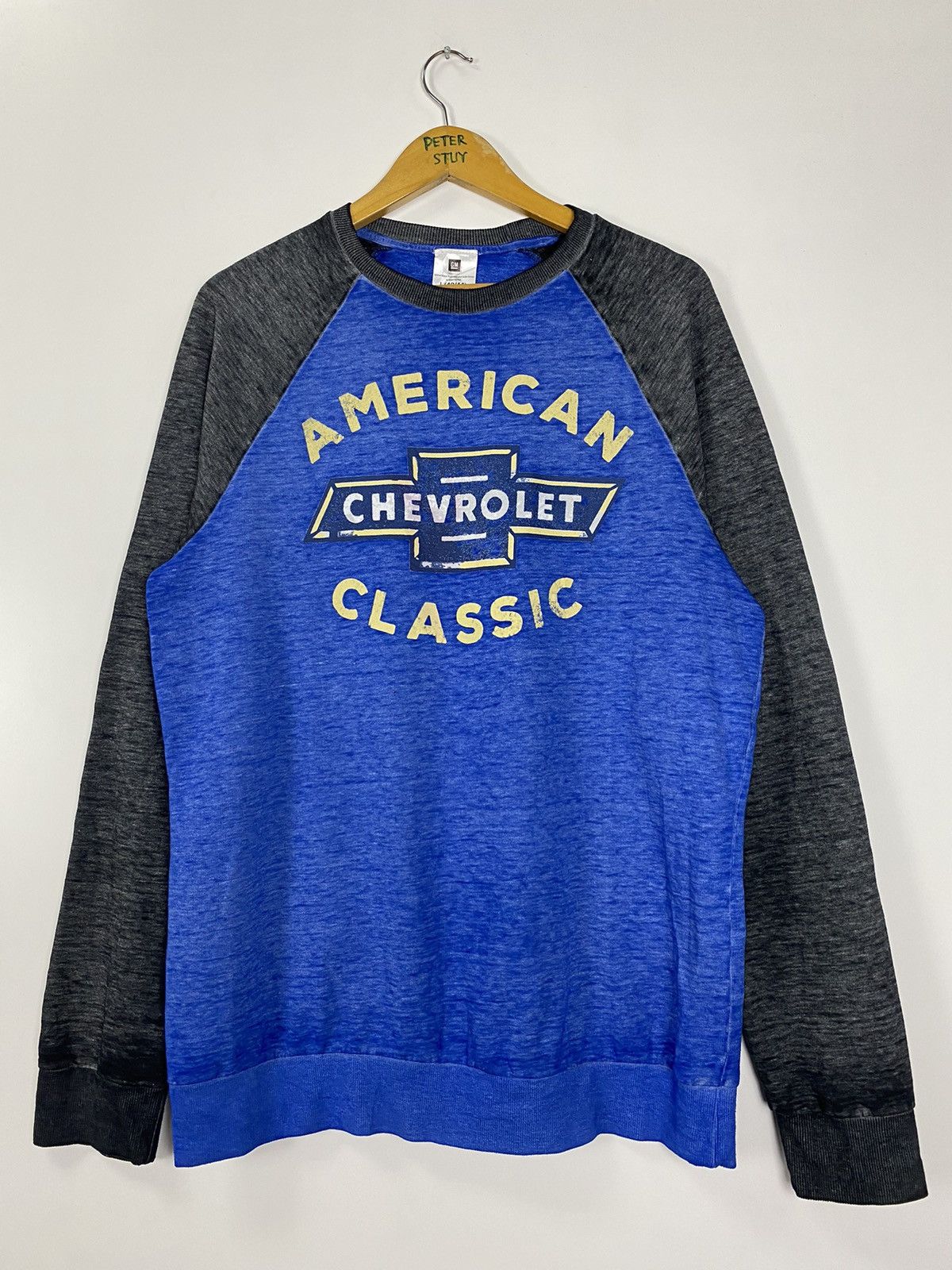 Vintage Vintage Chevrolet Sweatshirt Size US L / EU 52-54 / 3 - 3 Thumbnail