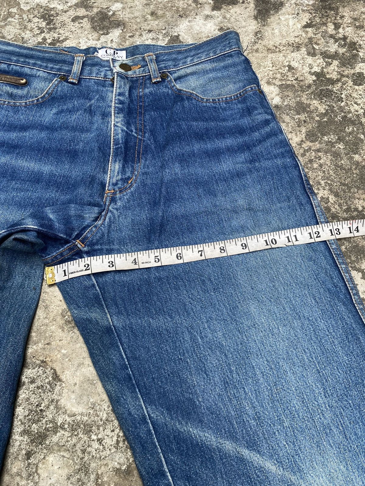 C.P. Company Vintage C.P Company Barrel Blue Jeans Size US 30 / EU 46 - 9 Thumbnail