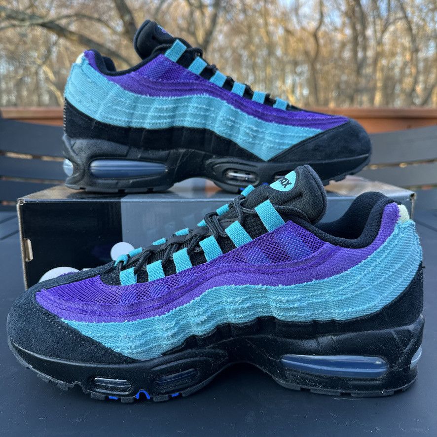Nike Size 10 - Nike Air Max 95 Custom Skeletor Hand Dyed Size US 10 / EU 43 - 4 Thumbnail