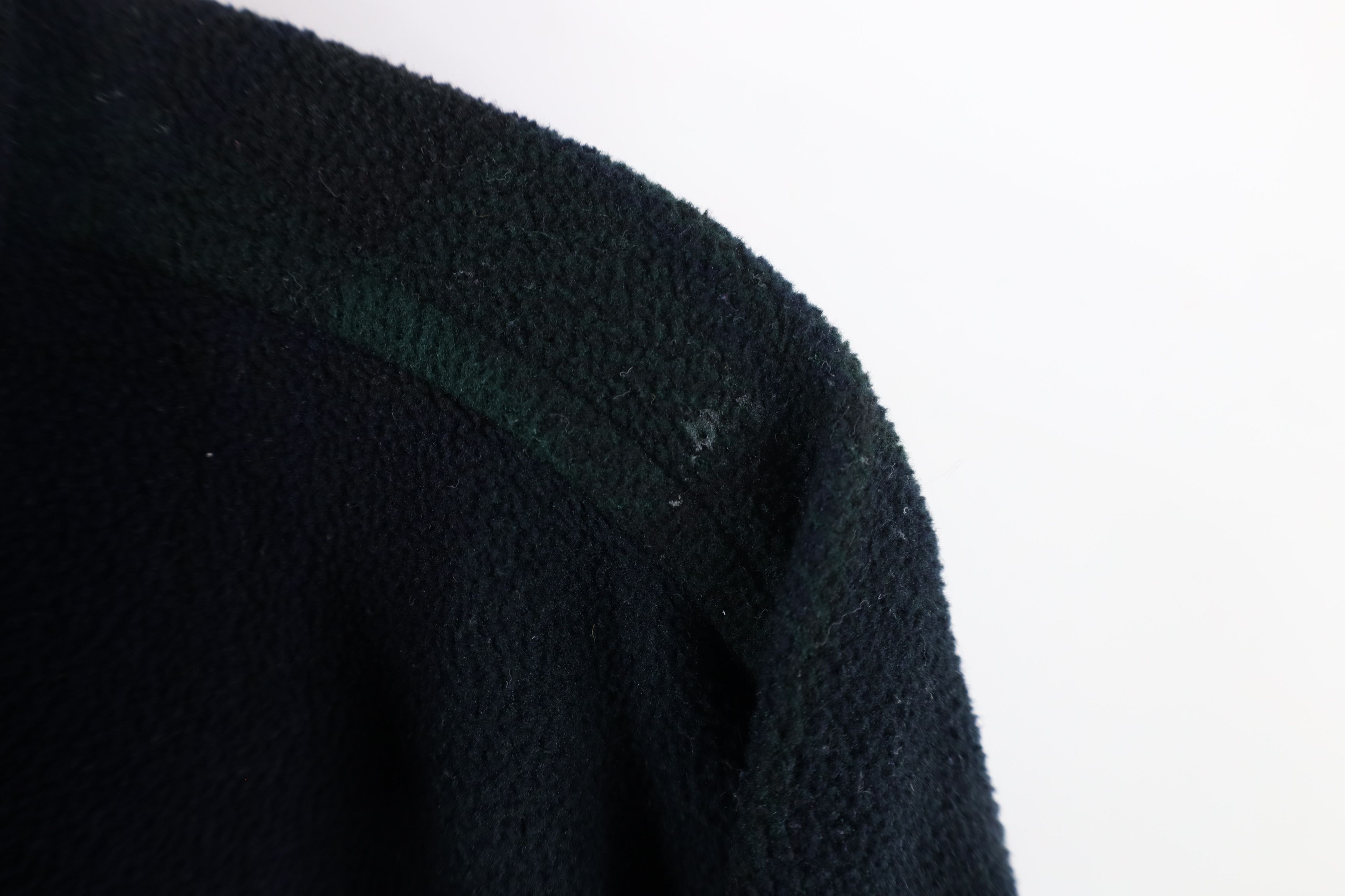 Nautica Vintage 90s Nautica Half Zip Fleece Pullover Sweater Plaid Size US XL / EU 56 / 4 - 5 Thumbnail