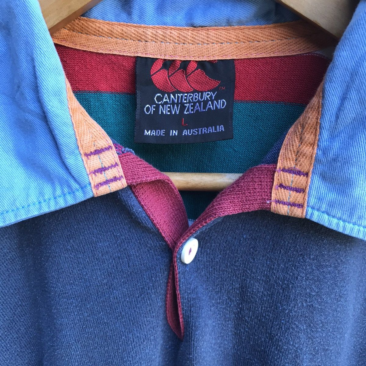 Vintage CANTERBURY Ugly rugby shirt Polos