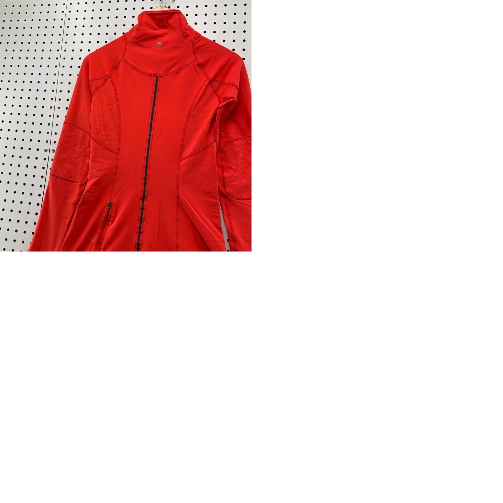 Lululemon Lululemon Running Jacket Womens Coral Red Reflective Pockets Zip Collar Size L / US 10 / IT 46 - 10 Thumbnail