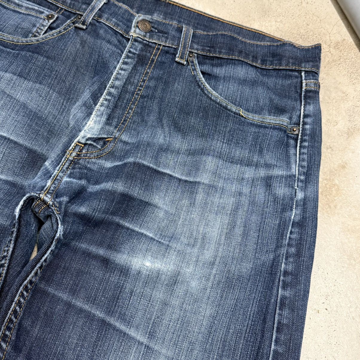 Levi's Levis 505 Modern Whisker Distressed Denim Pants Size US 34 / EU 50 - 7 Thumbnail