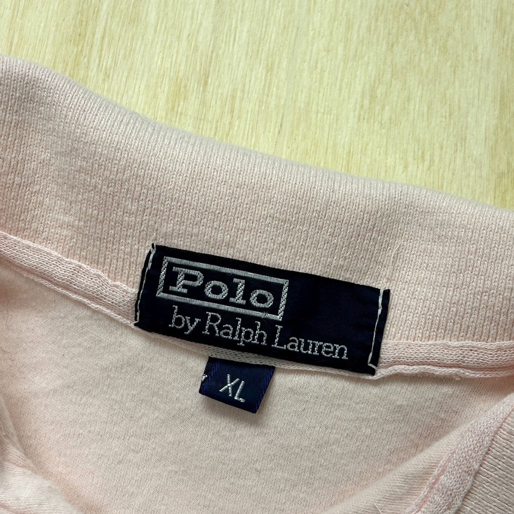 Polo Ralph Lauren Polo Shirt Mens XL Pink Puff Sleeve Embroidered Logo Polo by Ralph Lauren Shirt Size US XL / EU 56 / 4 - 3 Thumbnail