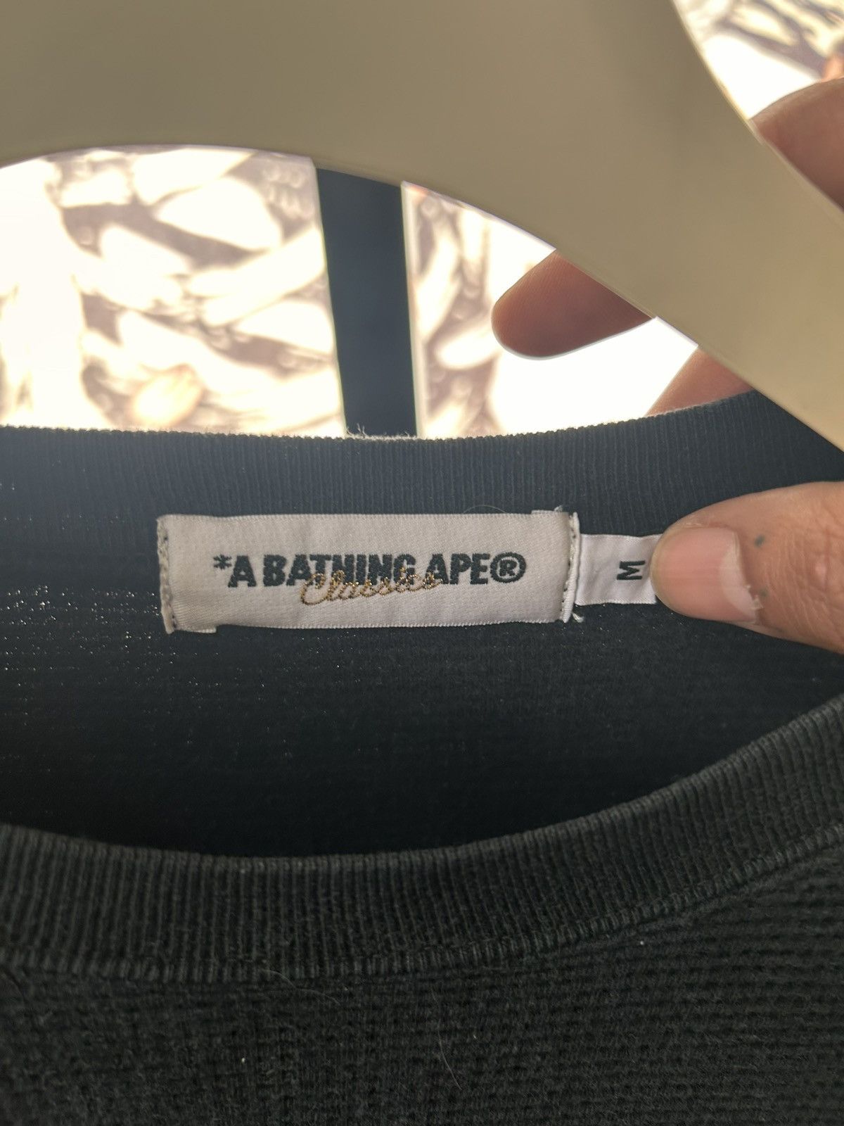 Bape Bape L/S Thermal Waffle Size US M / EU 48-50 / 2 - 4 Thumbnail