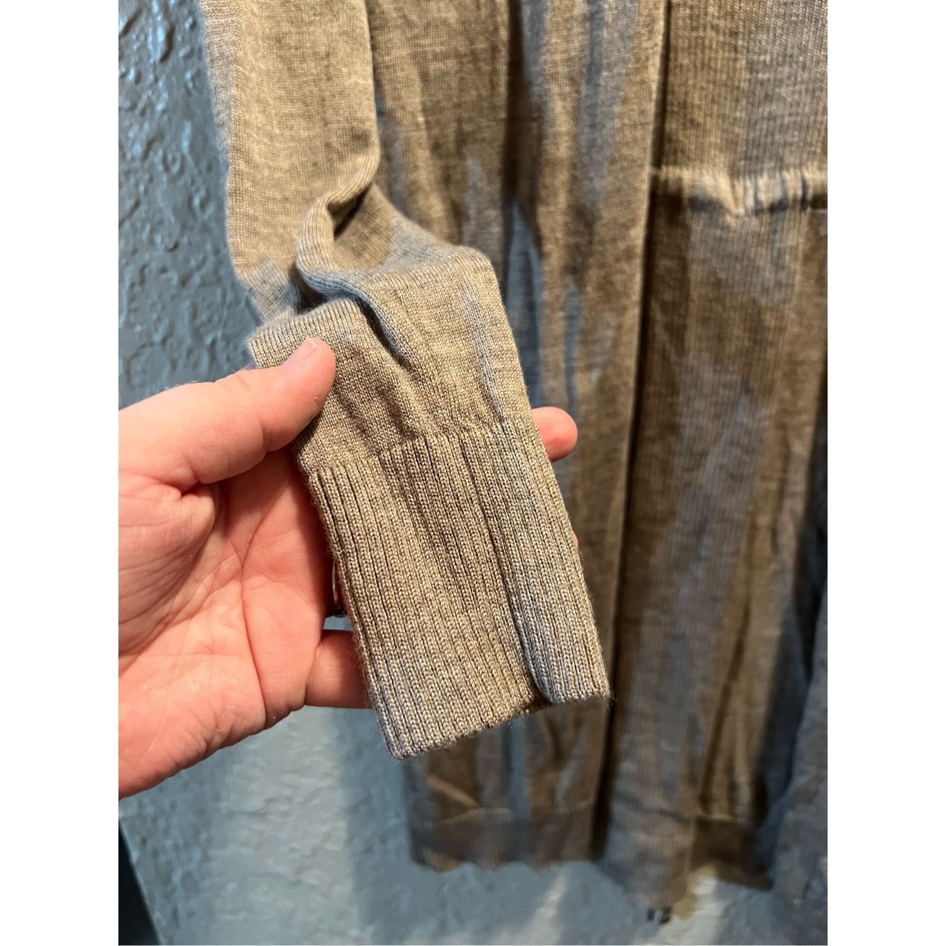 Cynthia Rowley Cynthia Rowley 100% Extrafine Merino Wool Open Front Cardiga Size S / US 4 / IT 40 - 7 Thumbnail