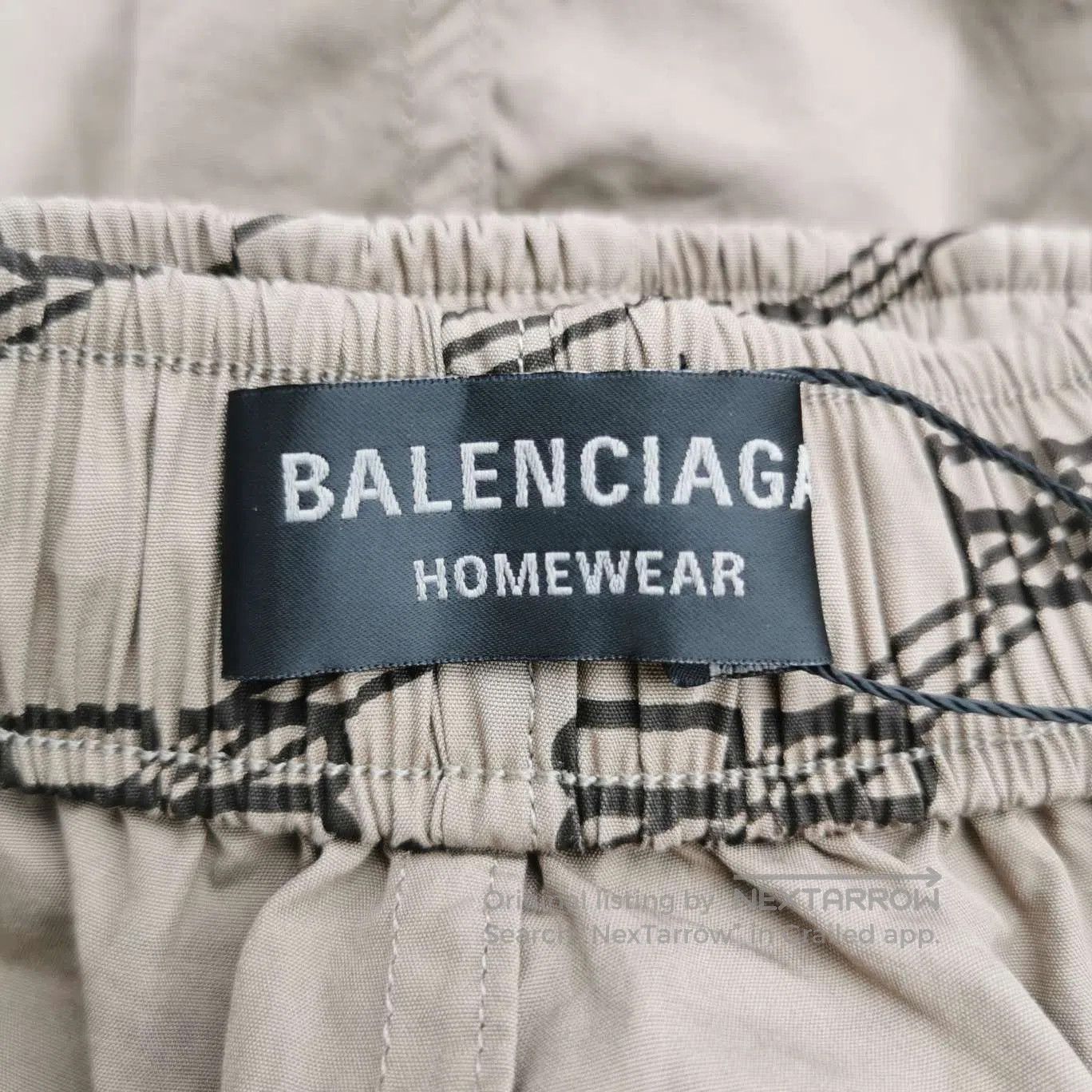 Balenciaga Balenciaga Logo Print Cotton Shorts XS. Size US 44 / EU 60 - 4 Thumbnail