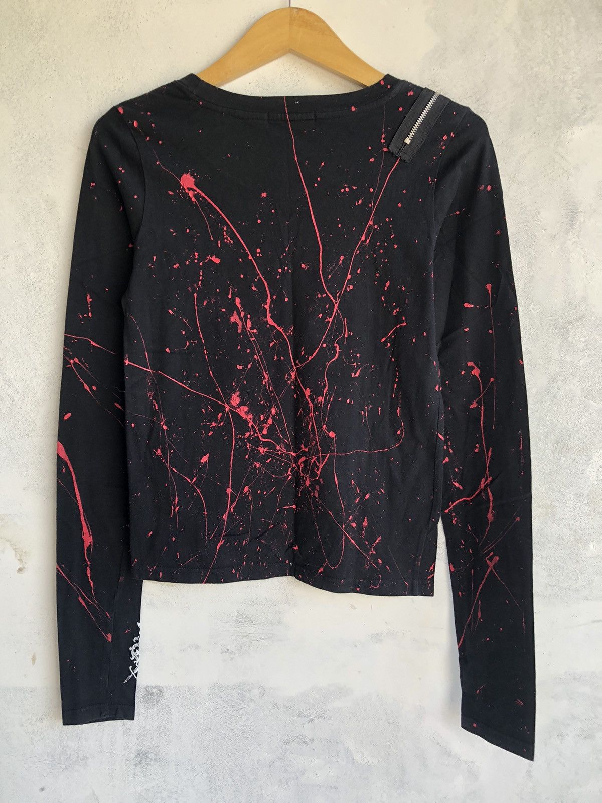 14th Addiction Japan studded Distressed Zipper Rock Punk Style