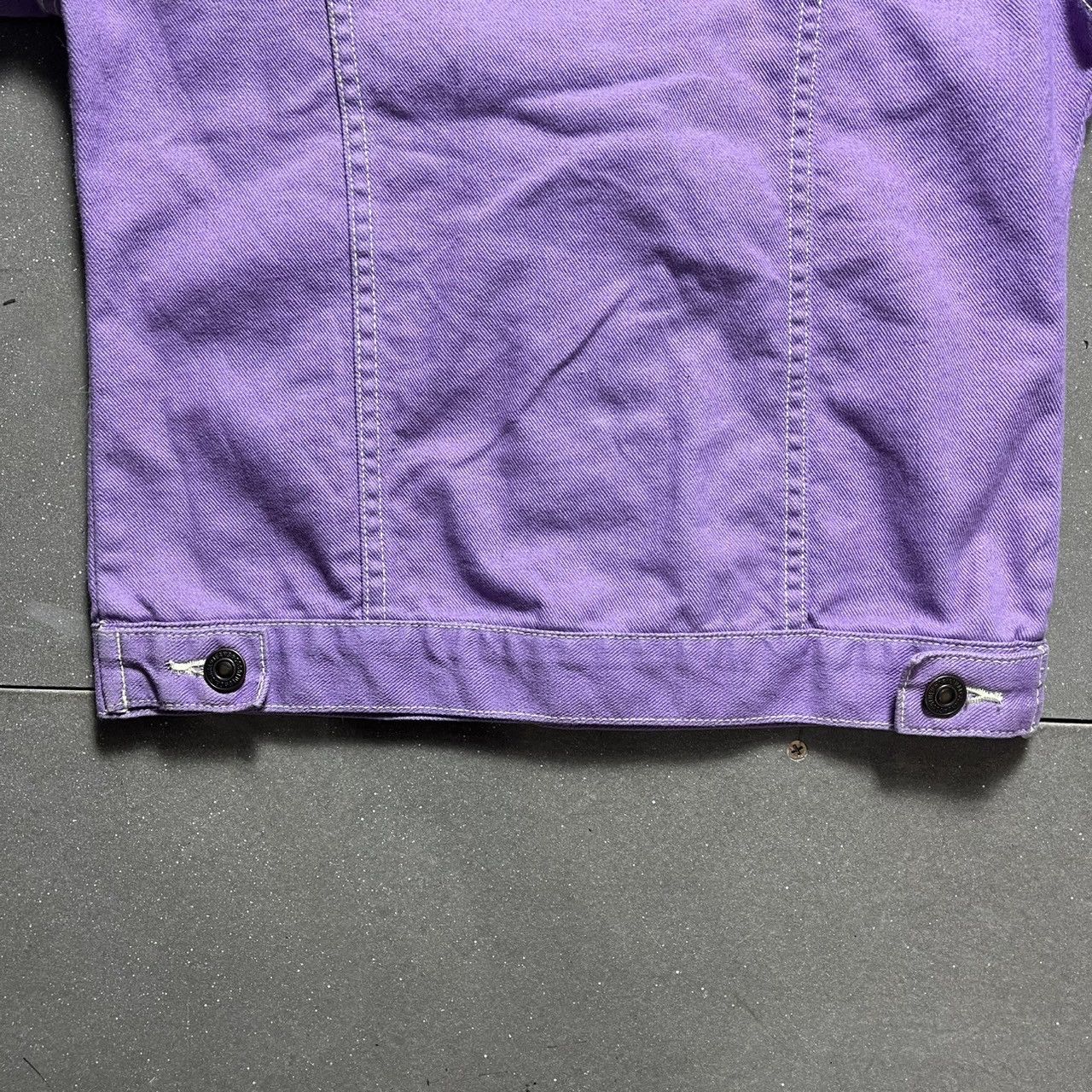 Japanese Brand Cocolulu Japanese Brand Purple Denim Jacket Size M / US 6-8 / IT 42-44 - 10 Thumbnail
