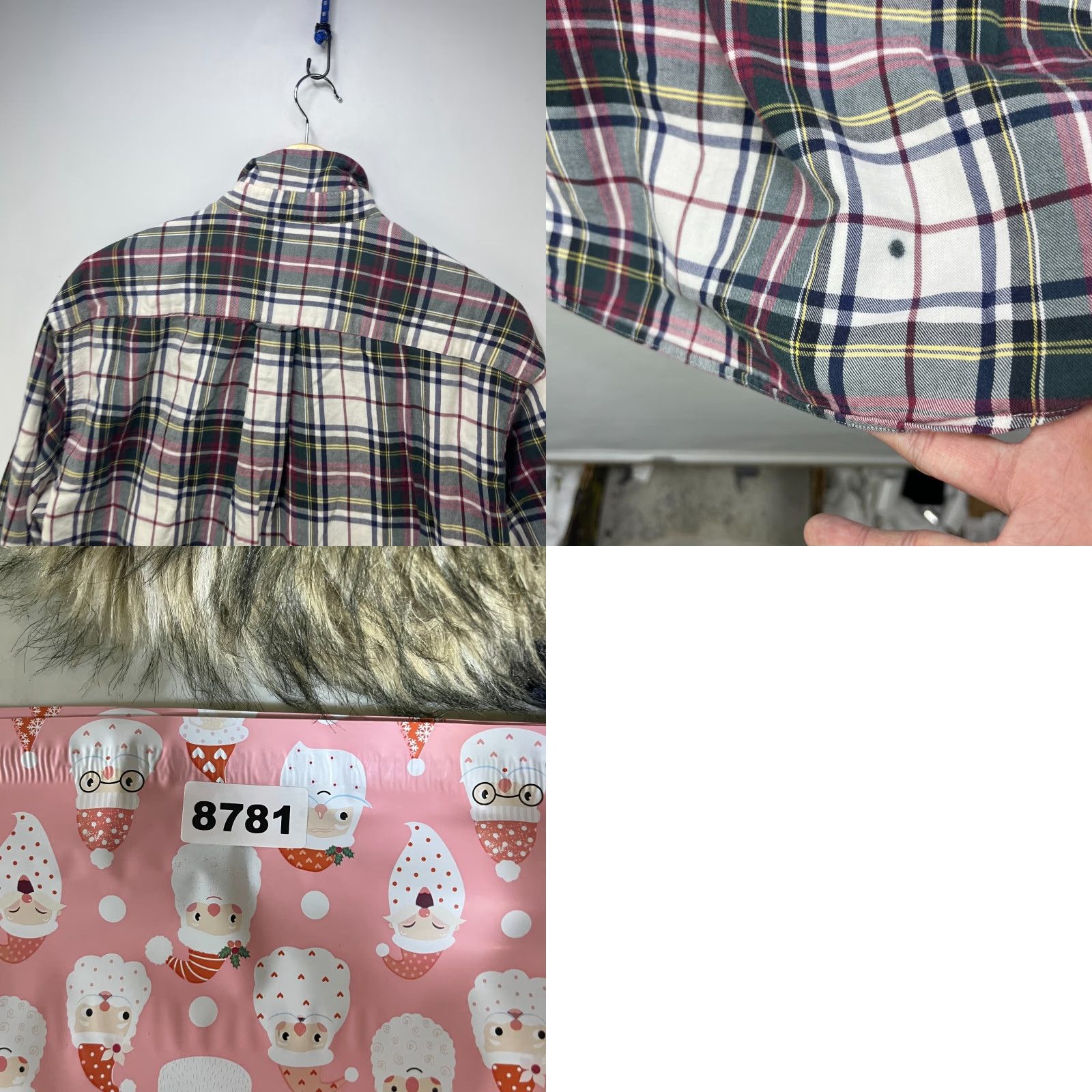 Nautica VINTAGE Nautica Plaid Button-Up Shirt Large Longsleeve Mens L White Size US L / EU 52-54 / 3 - 9 Thumbnail