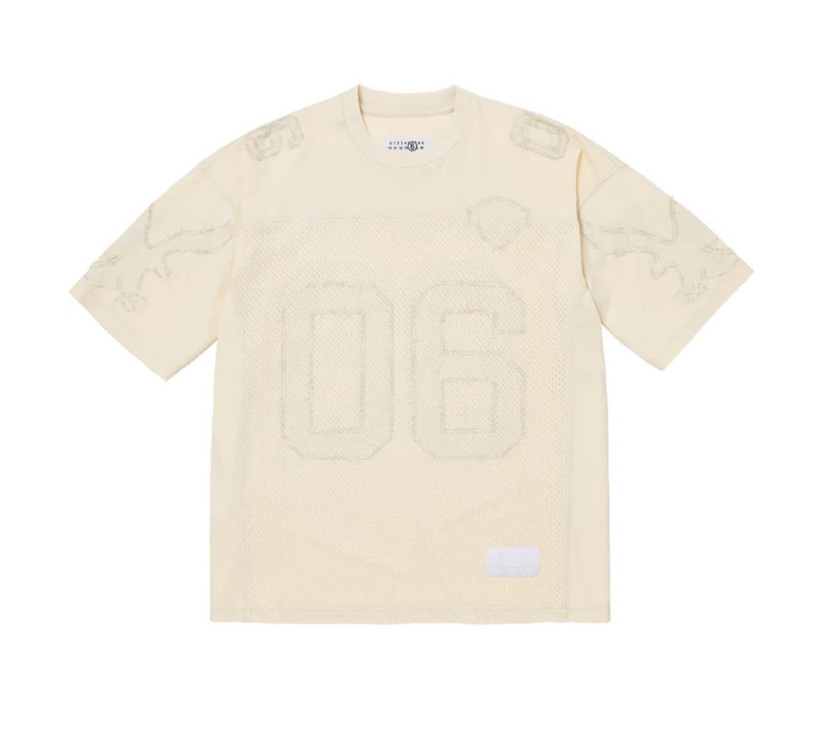 Supreme Supreme Maison Margiela MM6 Cotton Football Jersey SS26 Size US L / EU 52-54 / 3 - 1 Thumbnail