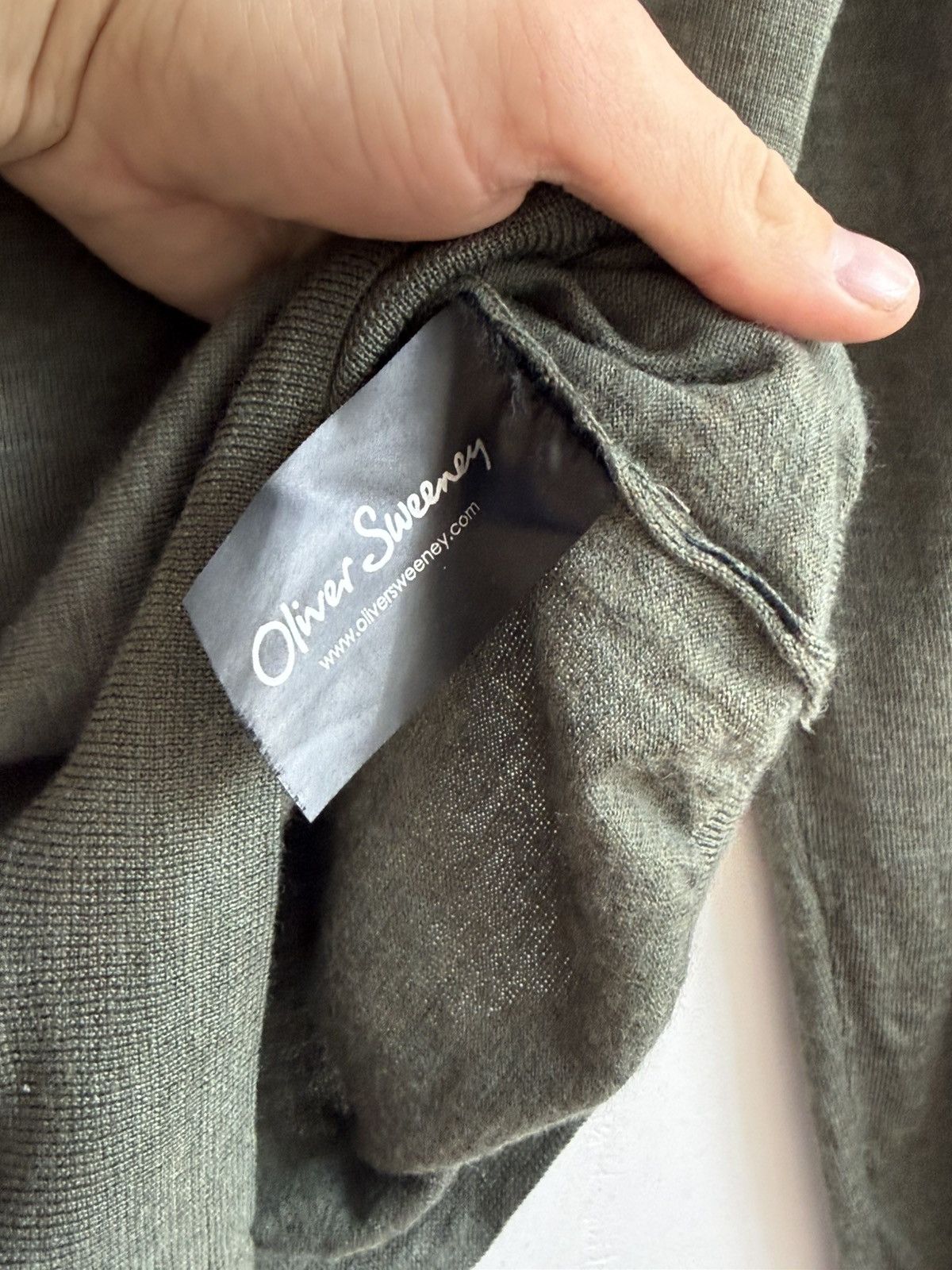 Oliver Sweeney Oliver Sweeney Merino Wool 1/3 zip jumper size L Size US L / EU 52-54 / 3 - 9 Thumbnail