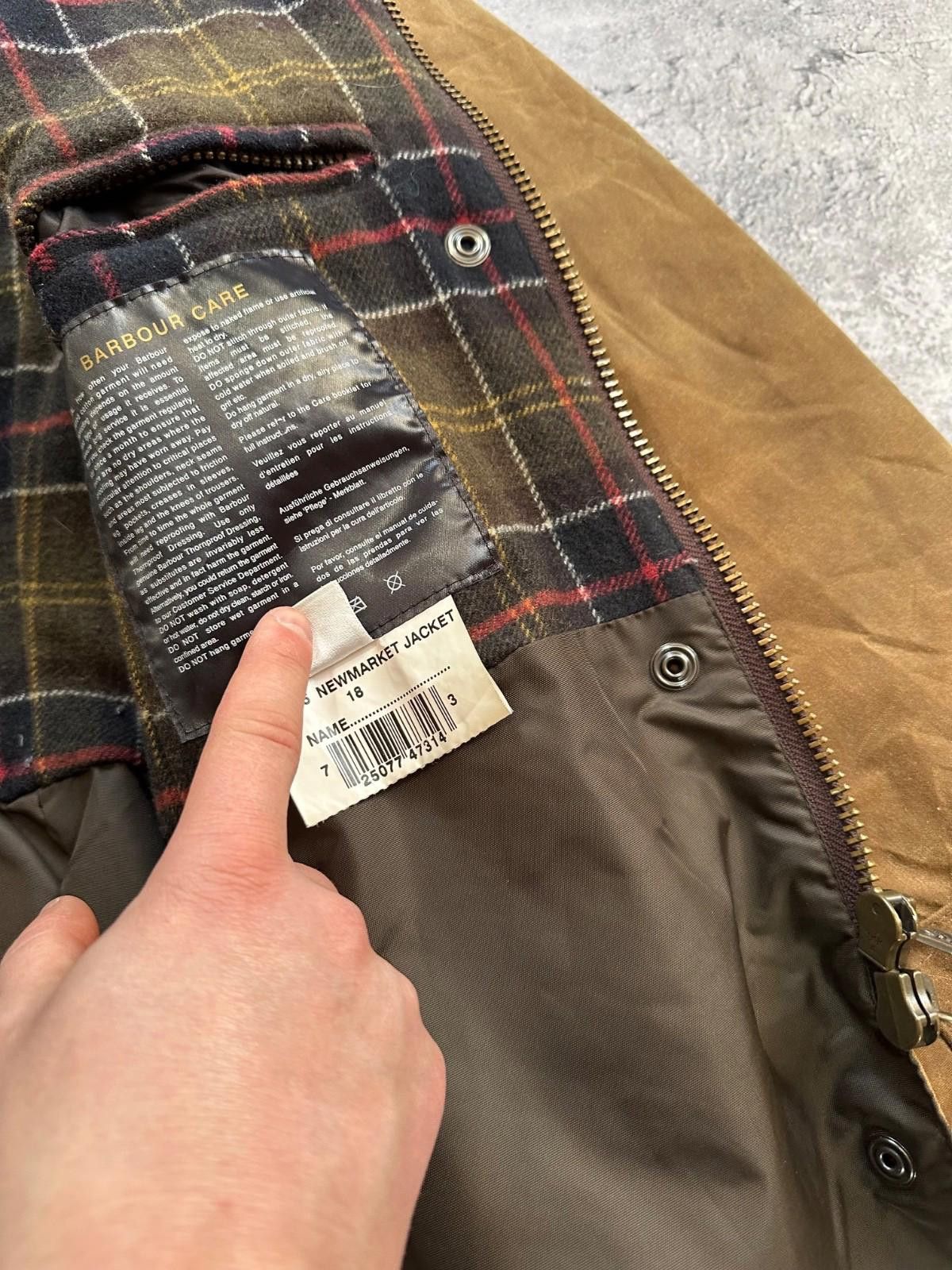 Barbour Barbour Newmarket Waxed Jacket Womens Sz 16 Size XXL / US 16-18 / IT 52-54 - 10 Thumbnail