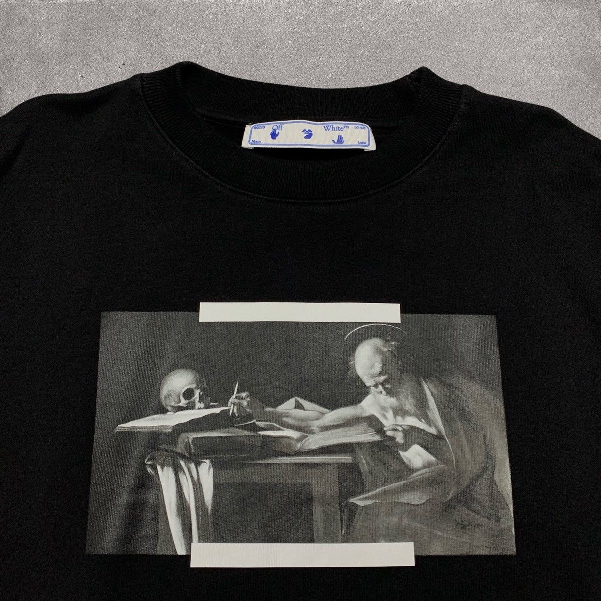 Off-White Off White Medium Caravaggio Graphic Black Sweatshirt Virgil Size US M / EU 48-50 / 2 - 3 Thumbnail