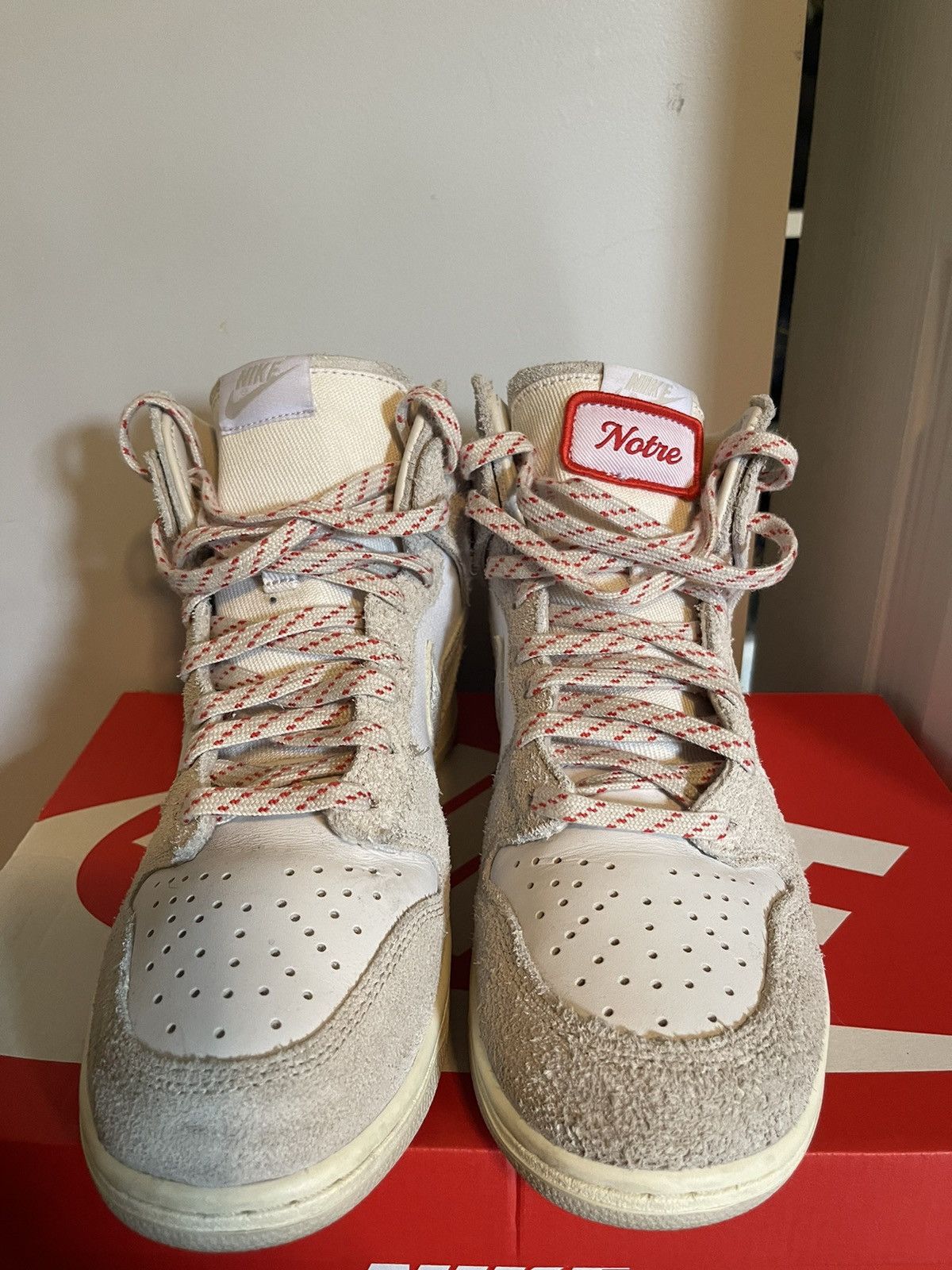 Nike Nike x Notre Dunk High Orewood Size US 9 / EU 42 - 4 Thumbnail