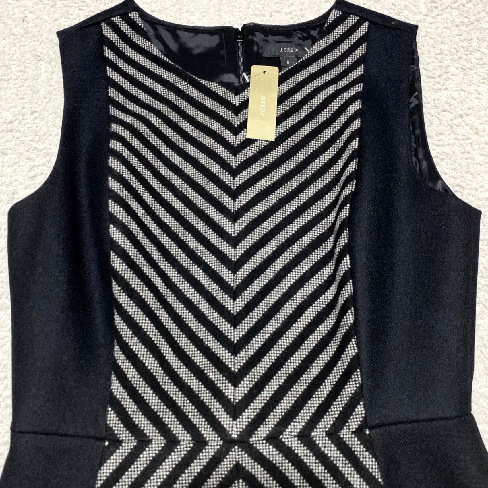 J.Crew NWT Item Specifications: Style: Classic | Colors: Black & White | Condition: Excellent Size XS / US 0-2 / IT 36-38 - 5 Thumbnail
