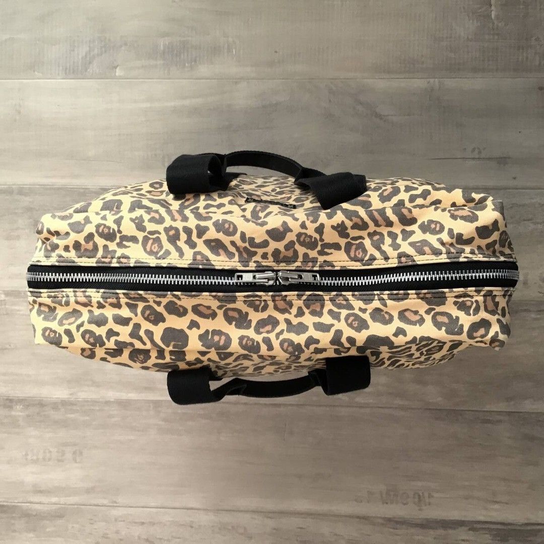 Bape × Nigo 🔥Vintage🔥 BAPE Leopard camo helmet bag a bathing ape NIGO Size ONE SIZE - 4 Thumbnail