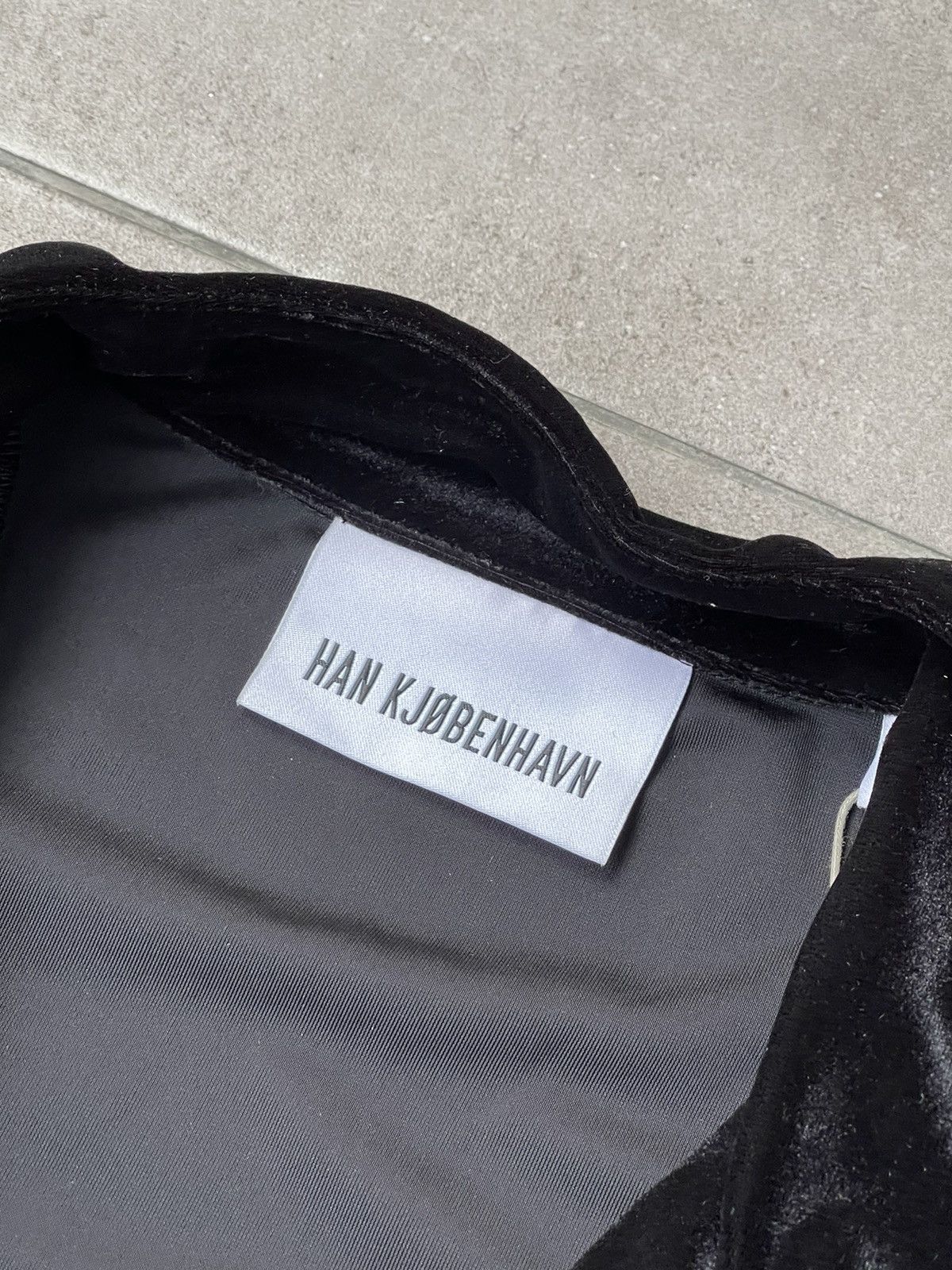 Han Kjobenhavn !DS! SS22 Han Kjobenhavn Half Zip Sharp Black Long Sleeve Size US M / EU 48-50 / 2 - 22 Thumbnail