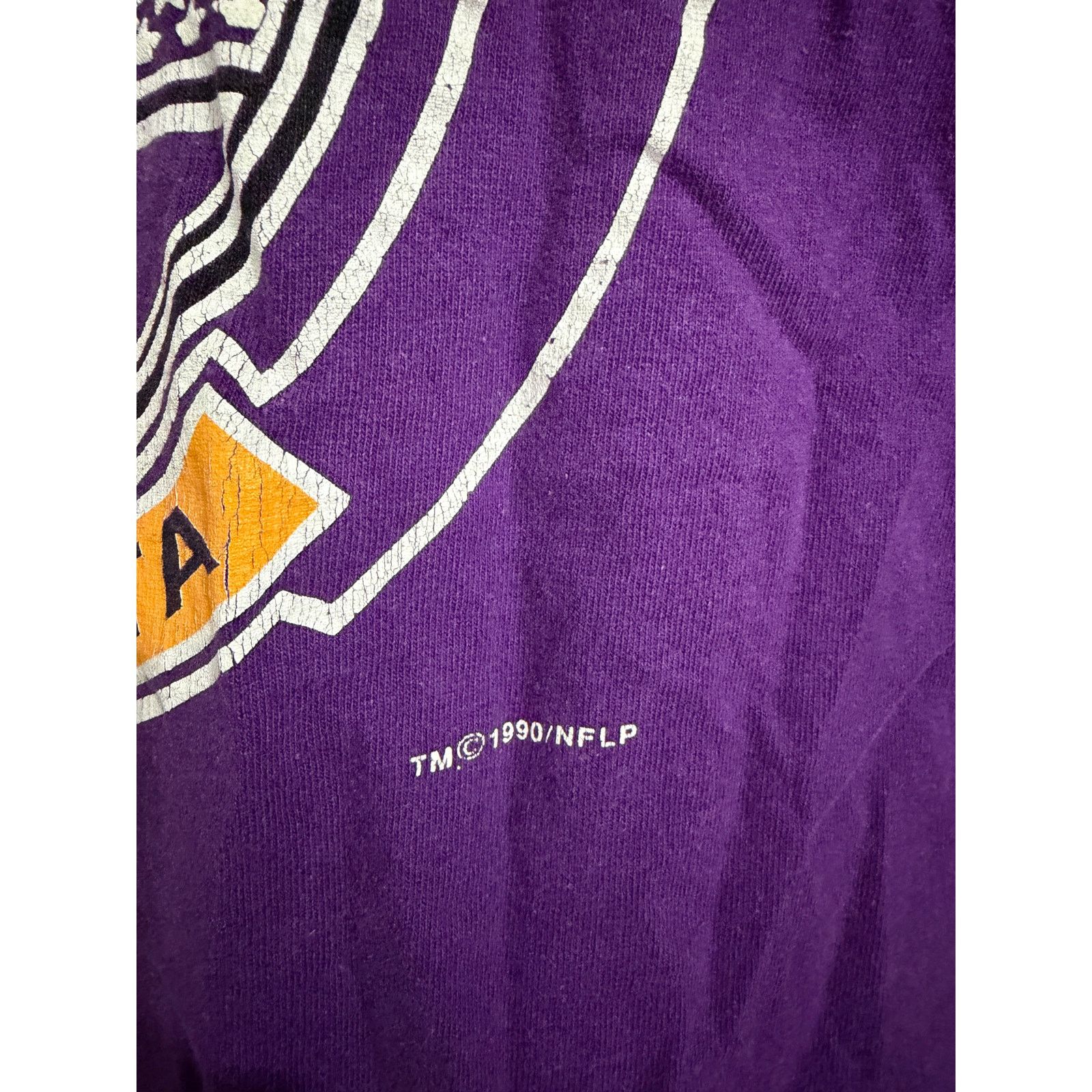 Logo 7 Vintage Minnesota Vikings Single-Stitch T-shirt Men's size M Size US M / EU 48-50 / 2 - 4 Thumbnail