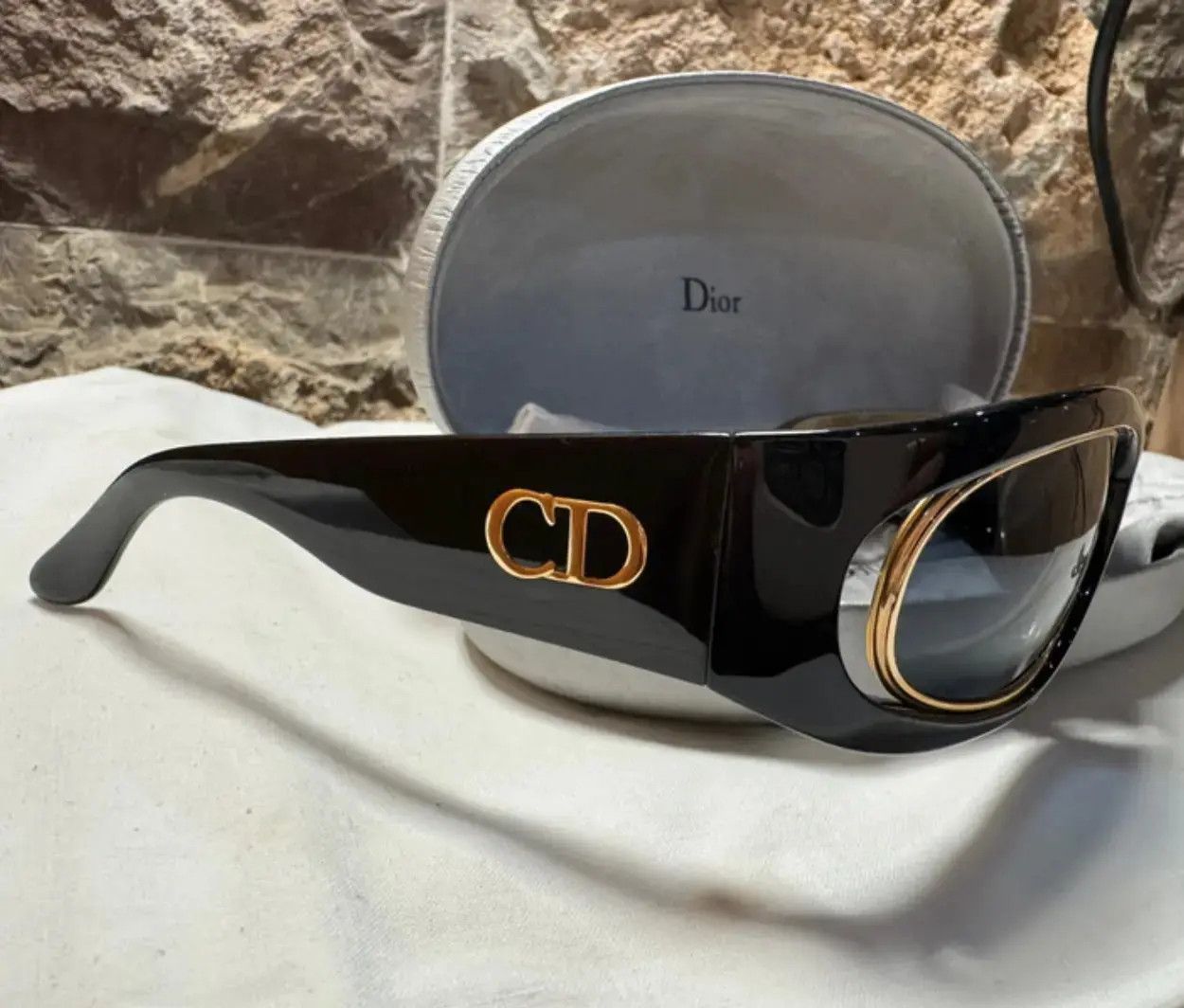 Dior Dior Sunglasses Ski Bike Pop Rimless Vintage Size ONE SIZE - 4 Thumbnail