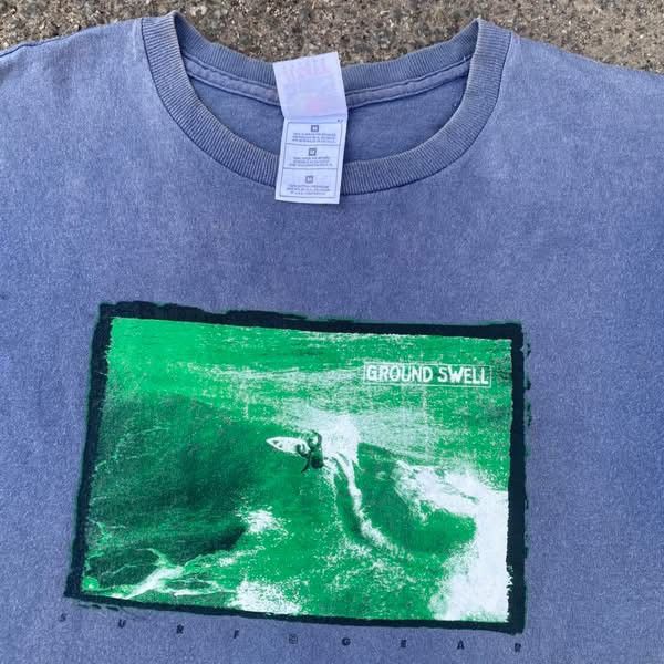 Vintage RARE ‼️ Ground Swell Size US M / EU 48-50 / 2 - 2 Thumbnail