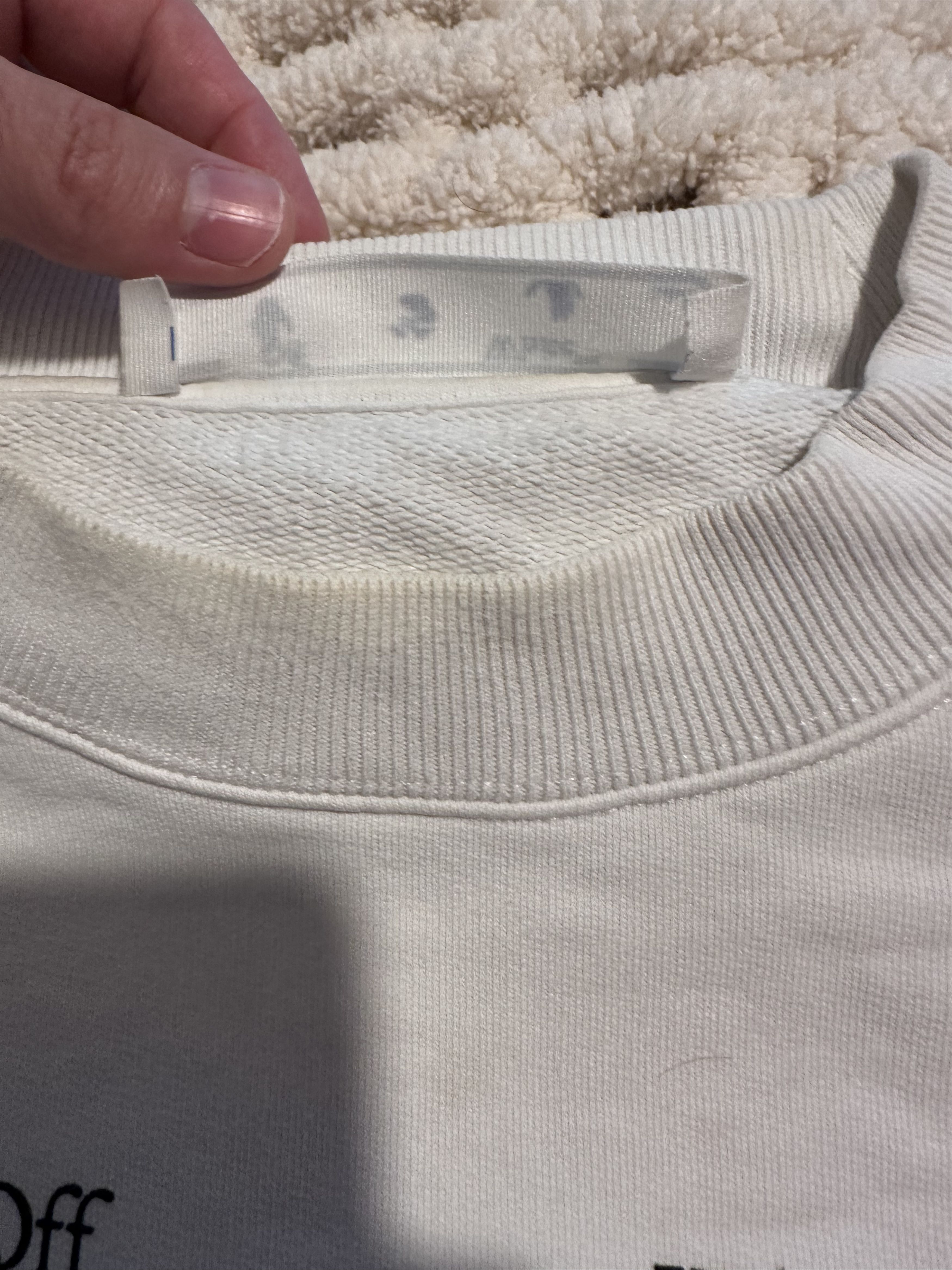 Off-White Off-White Crew Neck Size US L / EU 52-54 / 3 - 4 Thumbnail
