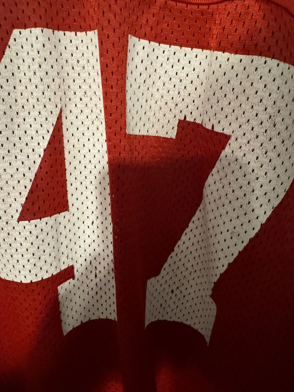 Nike Ohio State Buckeyes Red Nike Kid’s size XL Football jersey Size US XL / EU 56 / 4 - 8 Thumbnail