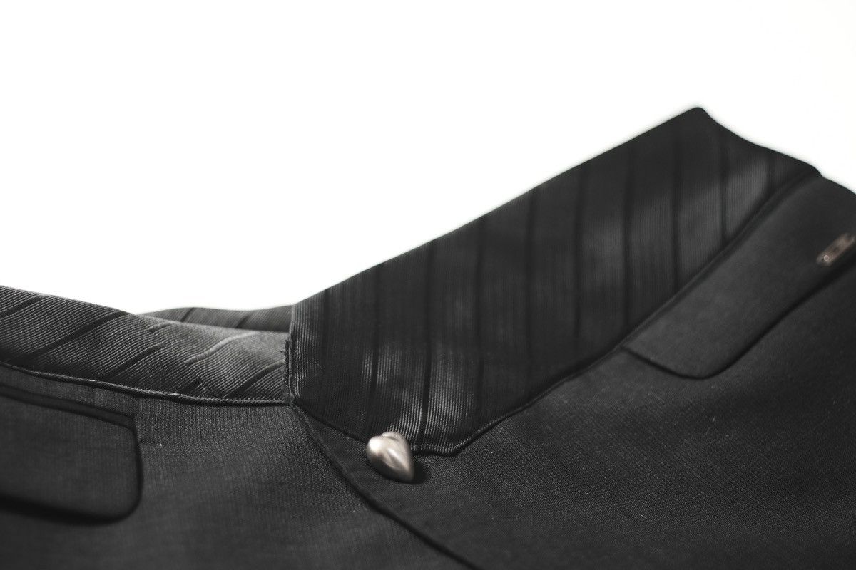 Other Tie Mini skirt Blazer wool Upcycle vintage designer szenaryo Size 32" / US 10 / IT 46 - 3 Thumbnail