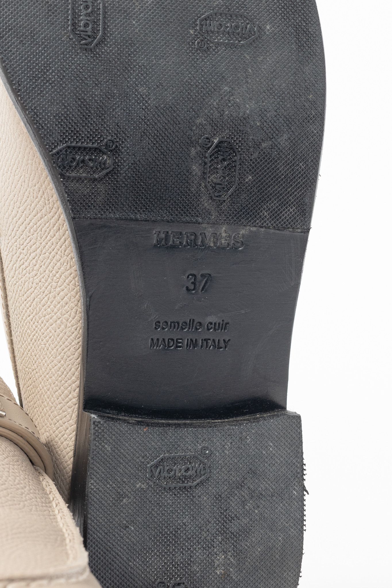 Hermes Hermes Destin Epsom Calfskin Kelly-Buckle Loafers Size US 6.5 / IT 36.5 - 6 Thumbnail