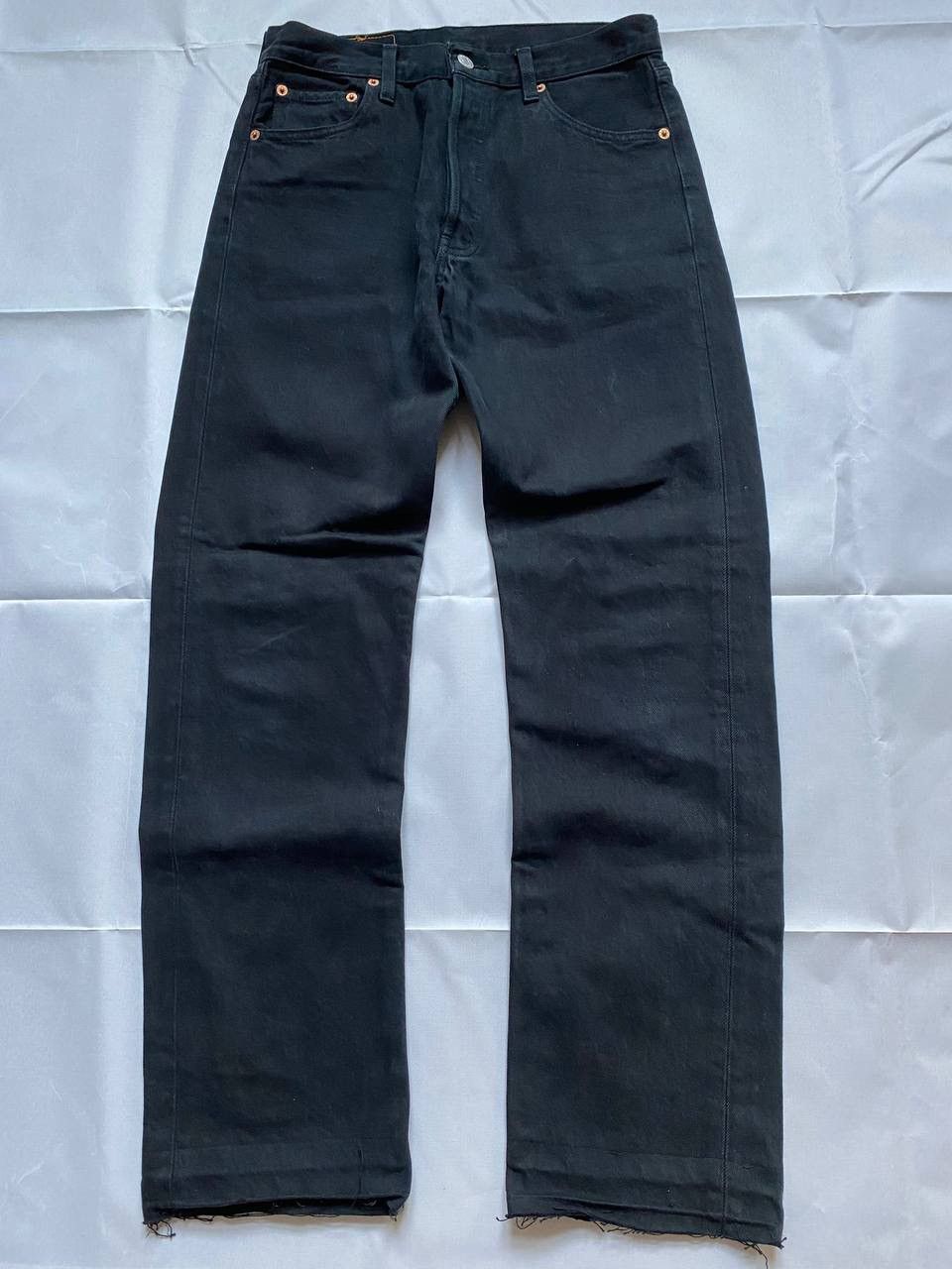 Jean × Levi's × Vintage Vintage 501 Levi’s black jeans size 30x32 Size US 32 / EU 48 - 2 Thumbnail