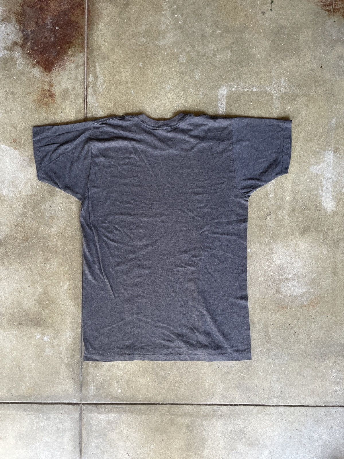Vintage 70s Faded Blank Black Tee Size US S / EU 44-46 / 1 - 3 Thumbnail