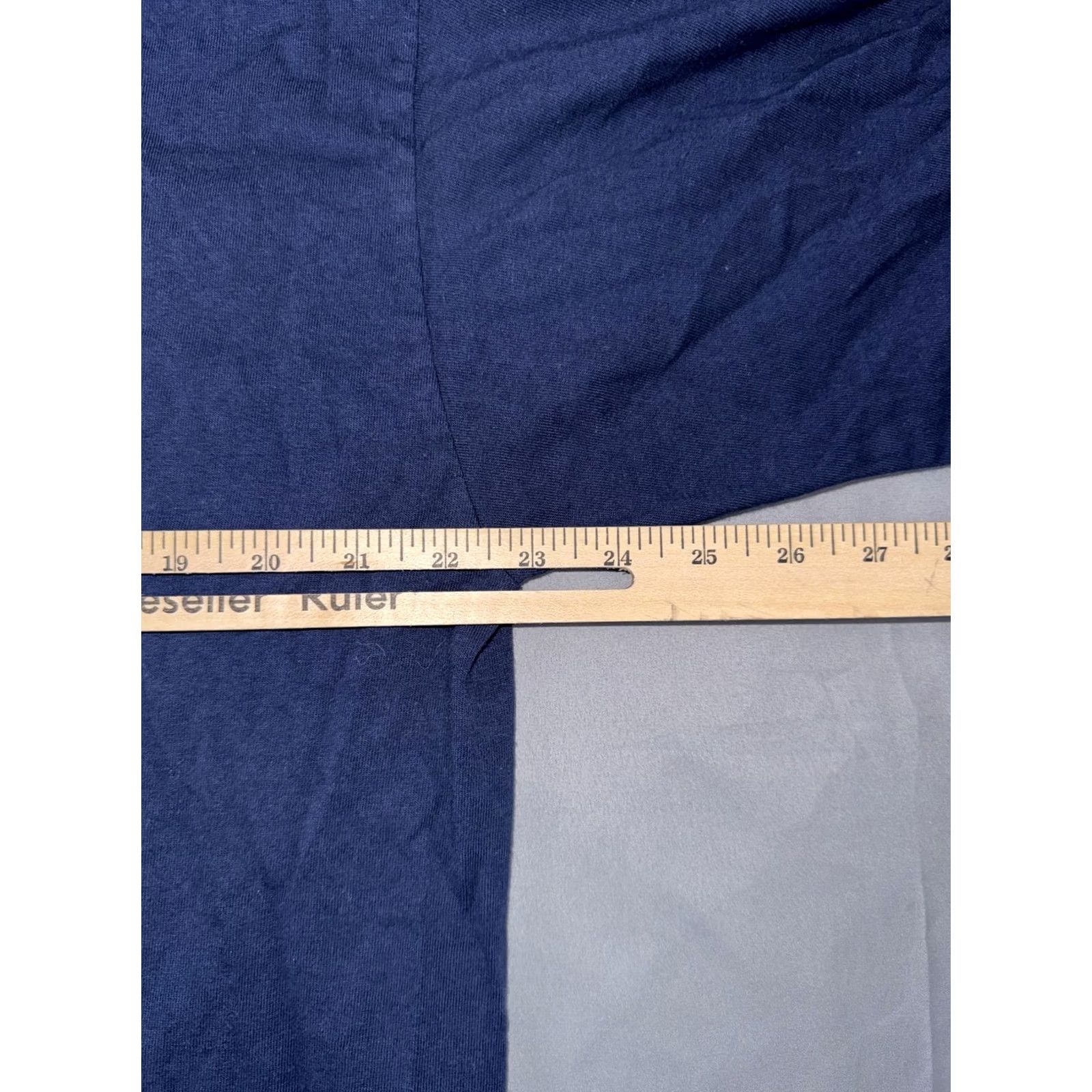 Vintage VINTAGE Top Stitch Shirt Womens 2X Blue Lighthouse Embroidered Ringer Tee USA Size XXL / US 16-18 / IT 52-54 - 7 Thumbnail