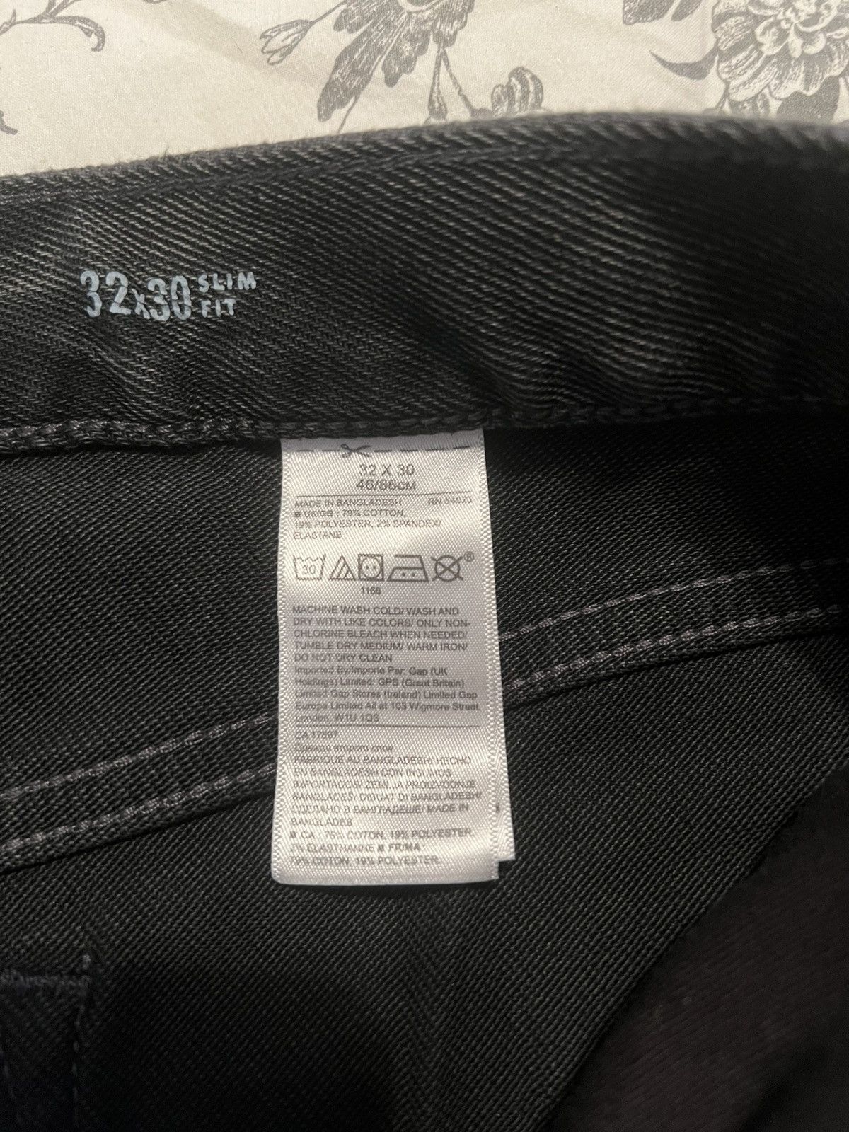 Banana Republic Banana Republic Men's Traveler Jeans - Dark Gray, 32x30 Size US 32 / EU 48 - 4 Thumbnail