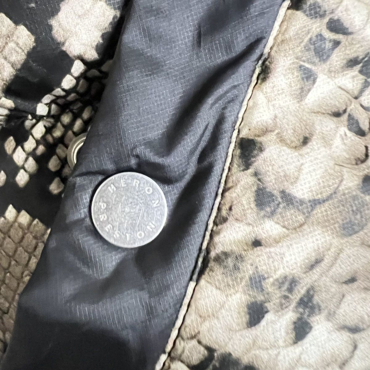 Heron Preston Heron Preston Snakeskin Python Hooded Puffer Parker Jacket Size US M / EU 48-50 / 2 - 8 Thumbnail