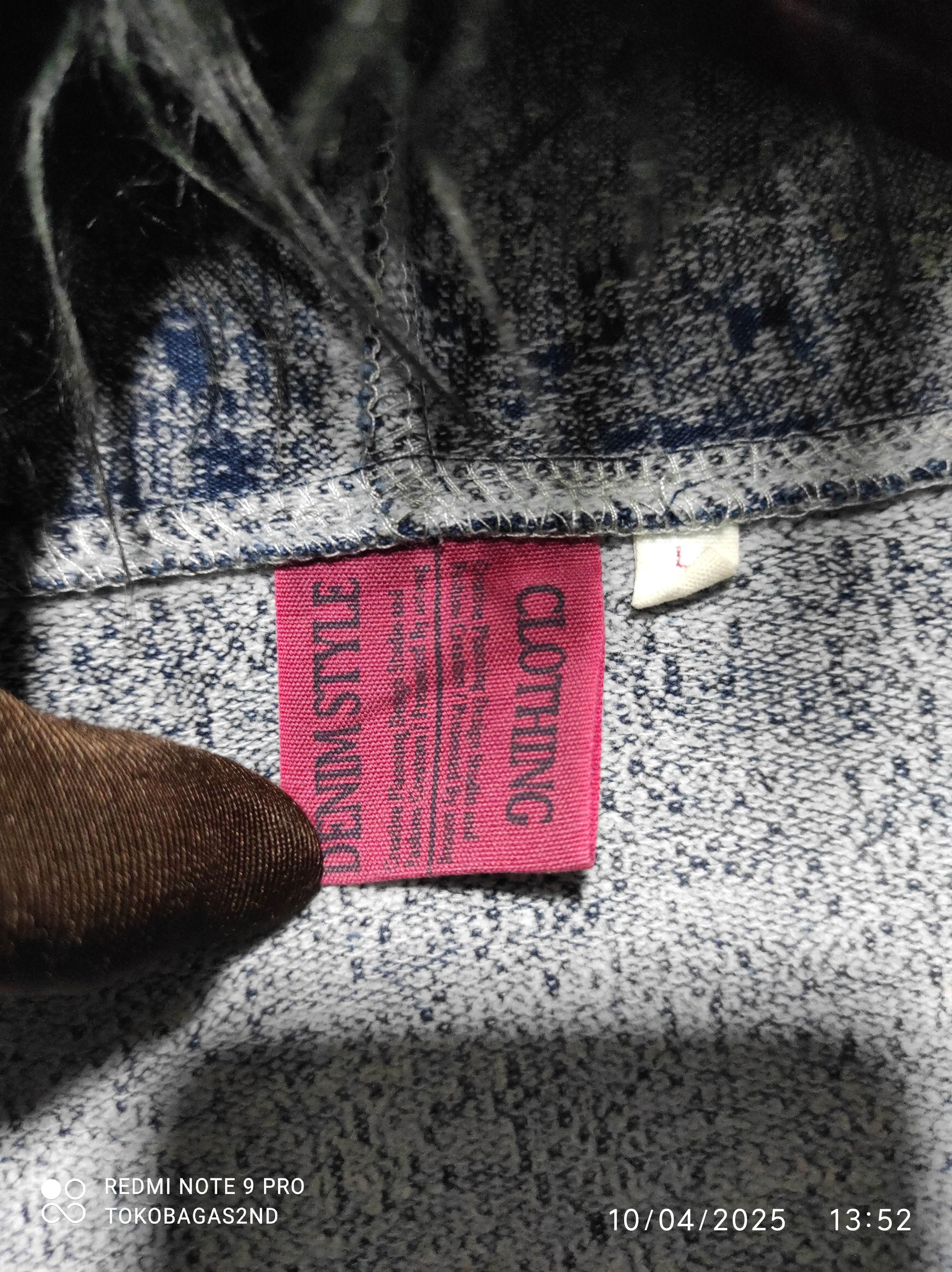 Hysteric Glamour Denim Style Clothing Fur Zip Hoodie Lgb IfSixWasNine style Size US L / EU 52-54 / 3 - 9 Thumbnail