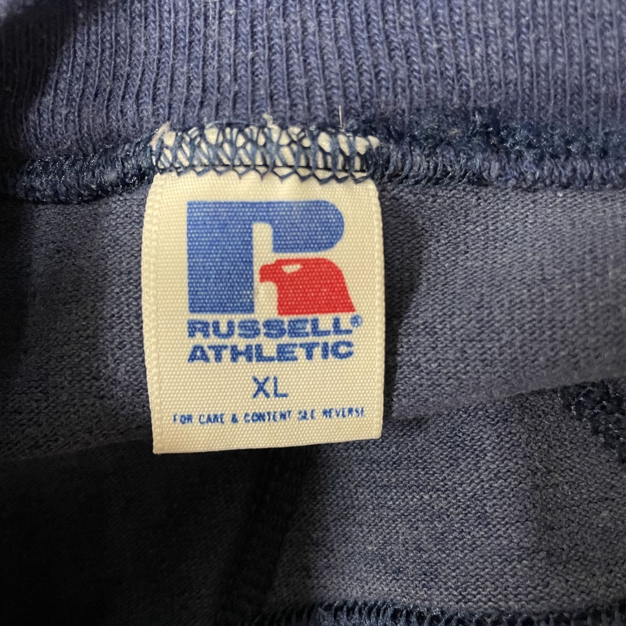 Russell Athletic Vtg Russell Athletic Heather Blue Workout Gym Sweatshirt Size US XL / EU 56 / 4 - 5 Thumbnail