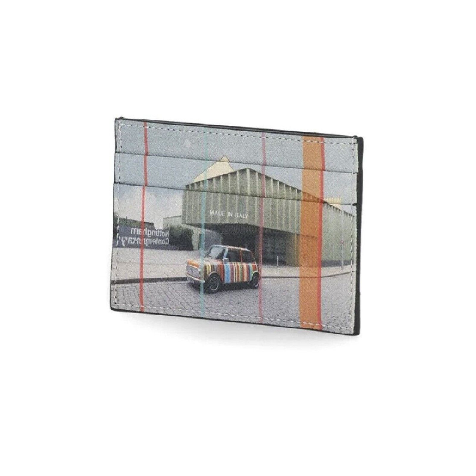 Paul Smith NWT Paul Smith Mini Cooper Nottingham Leather Card Wallet Size ONE SIZE - 4 Thumbnail
