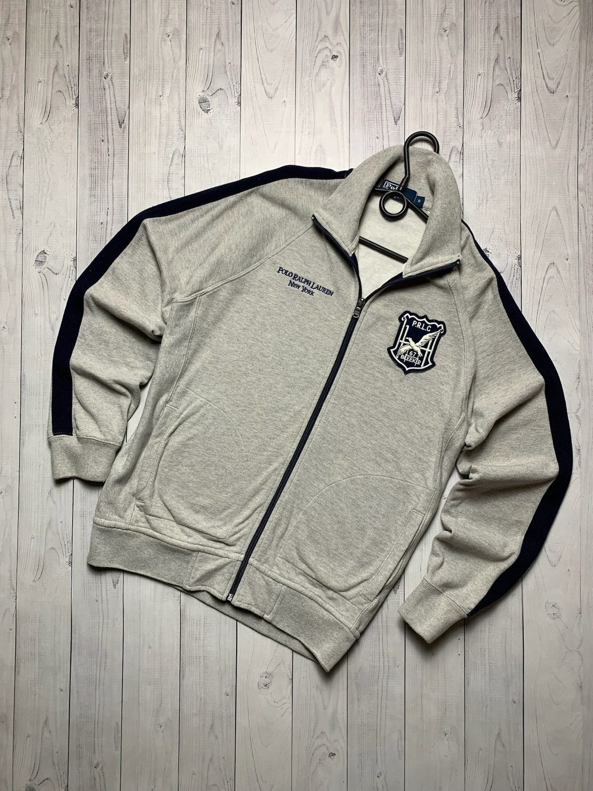Vintage Vintage Polo Ralph Lauren zip jacket logo size S New York Size US S / EU 44-46 / 1 - 1 Thumbnail