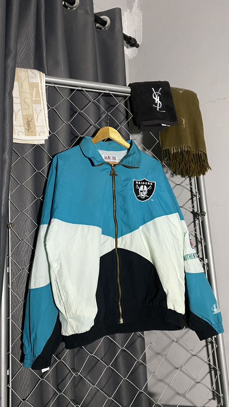 NFL VINTAGE LOGO ATHLETIC RAIDERS OUTERWEAR JACKET MULTICOLOUR Size US XL / EU 56 / 4 - 1 Thumbnail