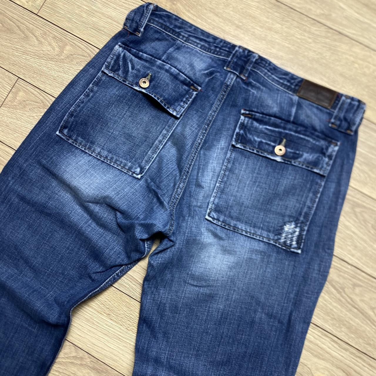 Pepe Jeans 00s Pepe Jeans Distressed Jeans Navy 34" Size US 34 / EU 50 - 5 Thumbnail