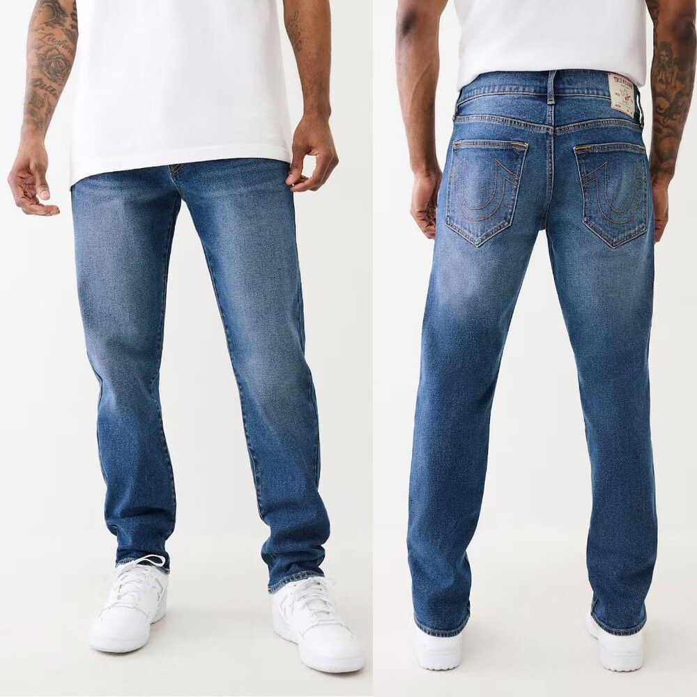 True Religion NWT New $159 True Religion Geno Relaxed Slim Jeans Size 40 Size US 40 / EU 56 - 1 Thumbnail