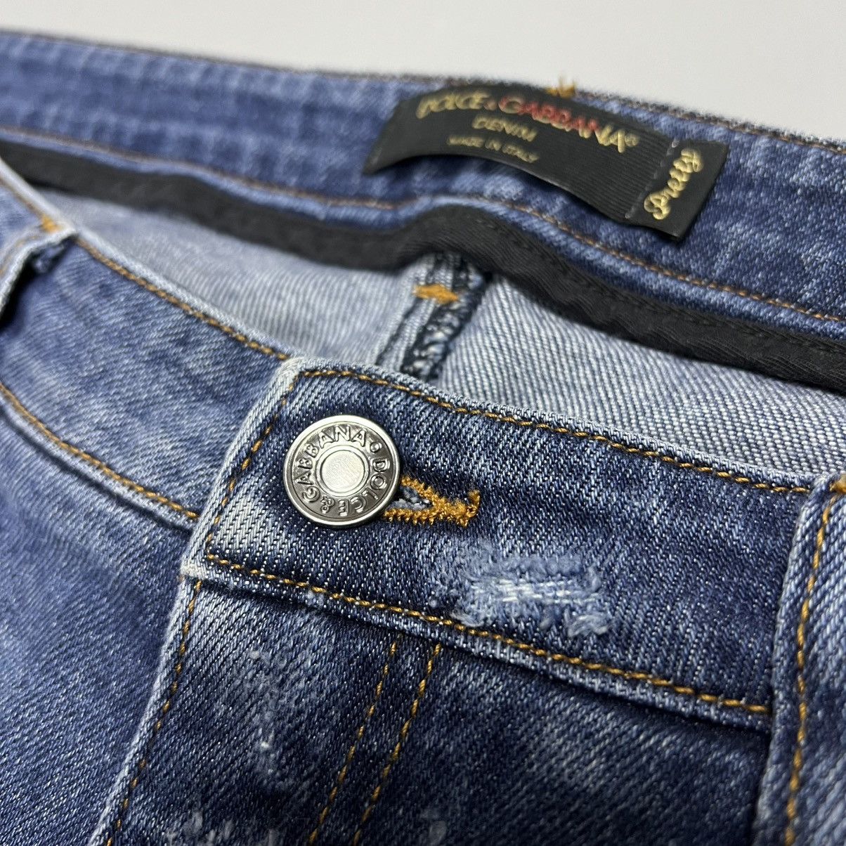 Dolce & Gabbana Dolce & Gabbana Slim Jeans Pretty Distressed Woman’s Size 48 Size 34" / US 12 / IT 48 - 15 Thumbnail