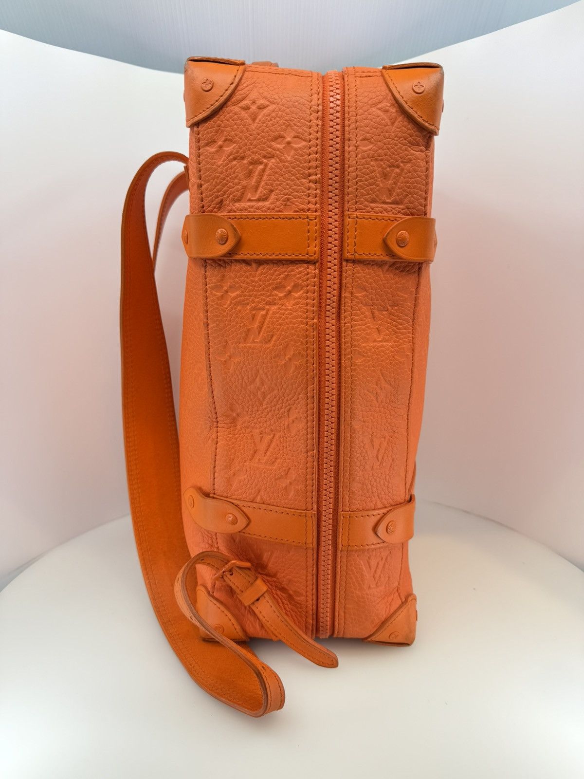 Louis Vuitton Louis Vuitton Soft Trunk Backpack Monogram MCA Orange Size ONE SIZE - 3 Thumbnail