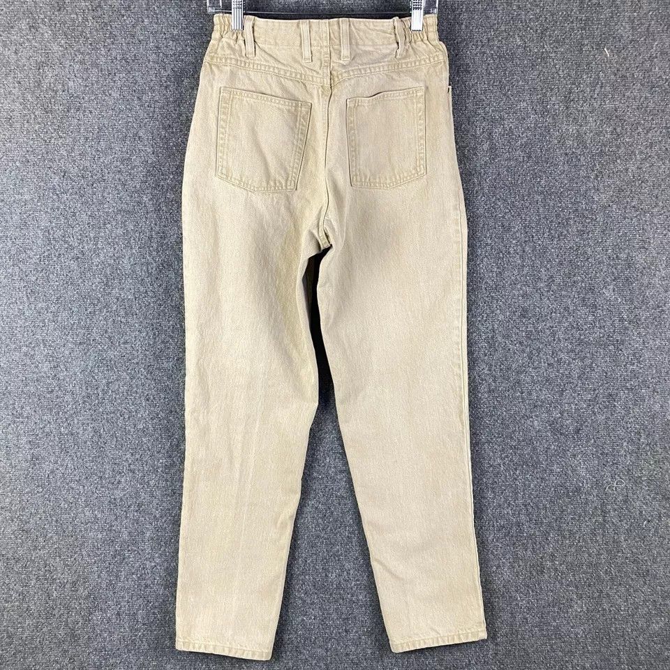 L.L. Bean LL Bean Jeans Women's 8 Regular Relaxed Original Fit Beige Size 30" / US 8 / IT 44 - 6 Thumbnail