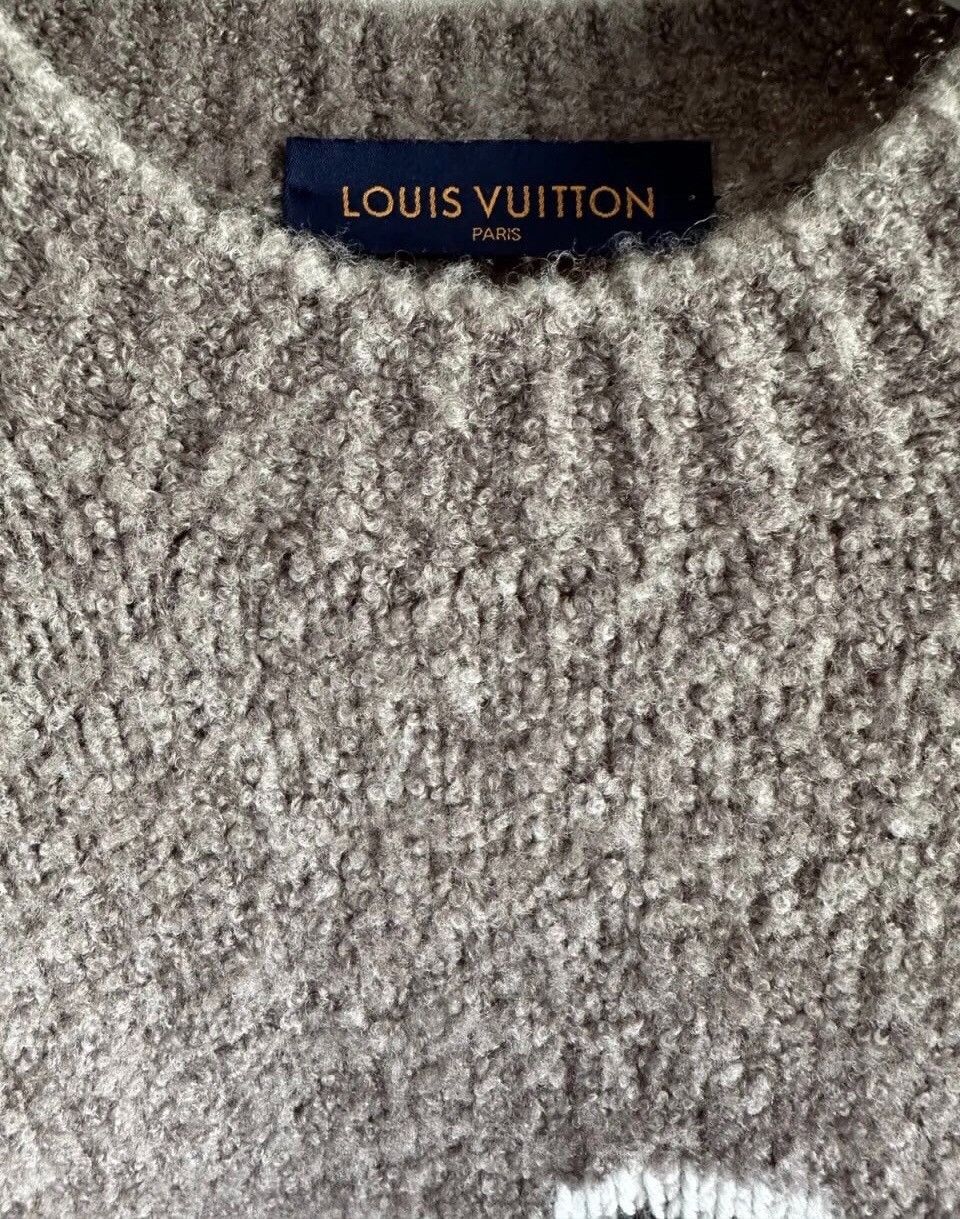 Louis Vuitton Louis Vuitton Intarsia Crewneck Size US S / EU 44-46 / 1 - 3 Thumbnail