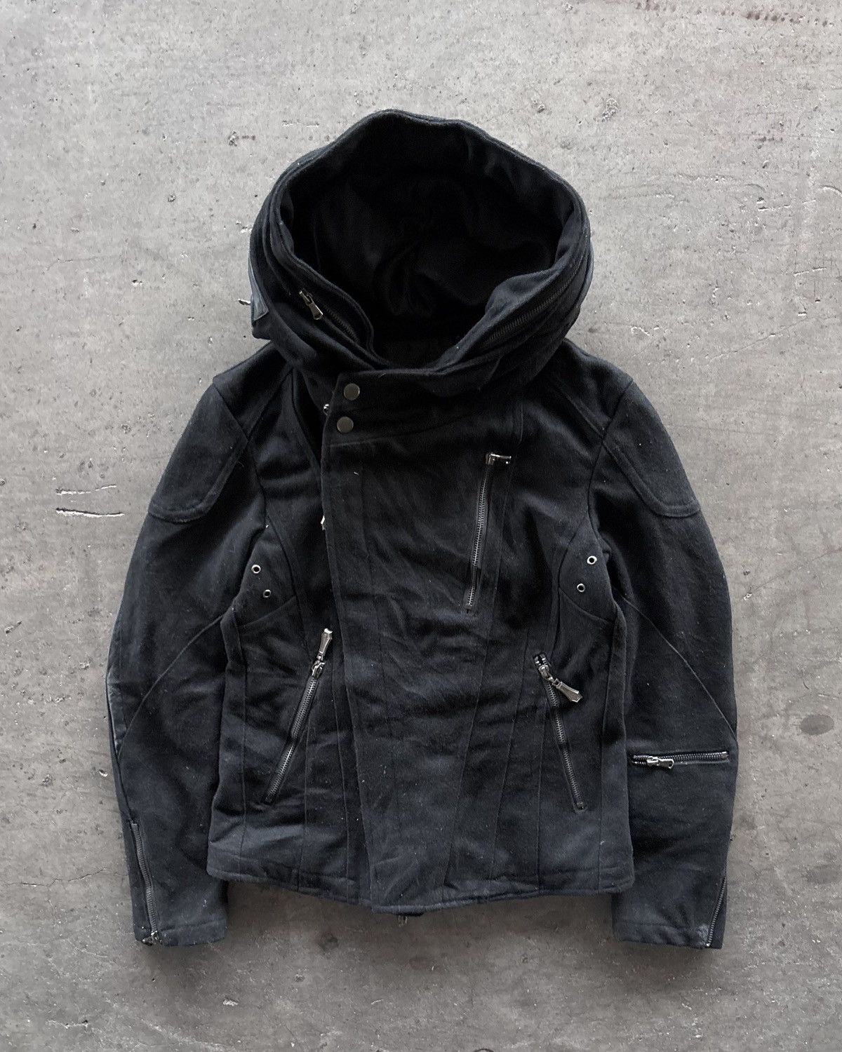 JACKROSE Jackrose x Luv Maison Vampire Bono Assymetrical Jacket Size US M / EU 48-50 / 2 - 2 Thumbnail